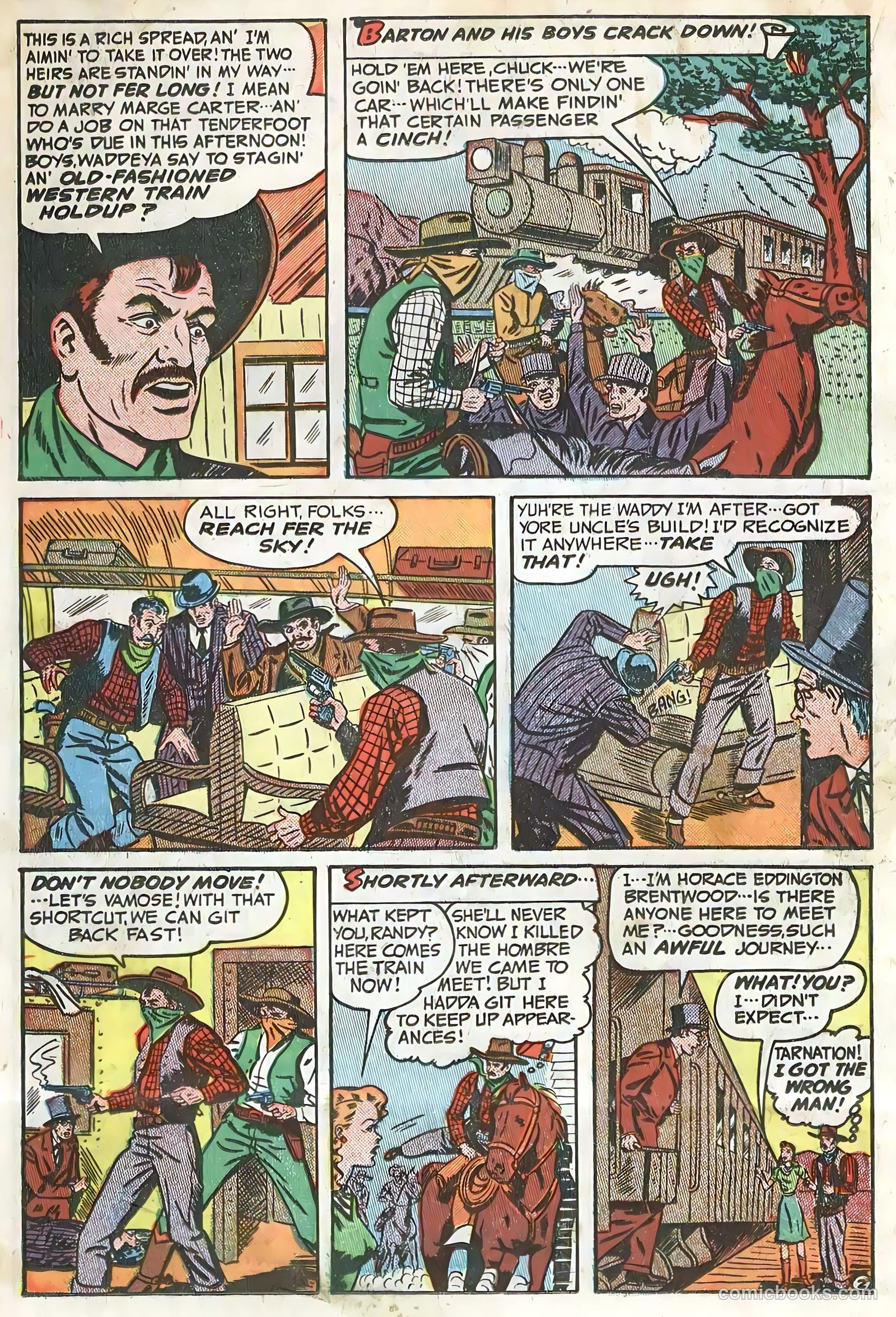 Blazing West #1 (1948) — page 26 of 52