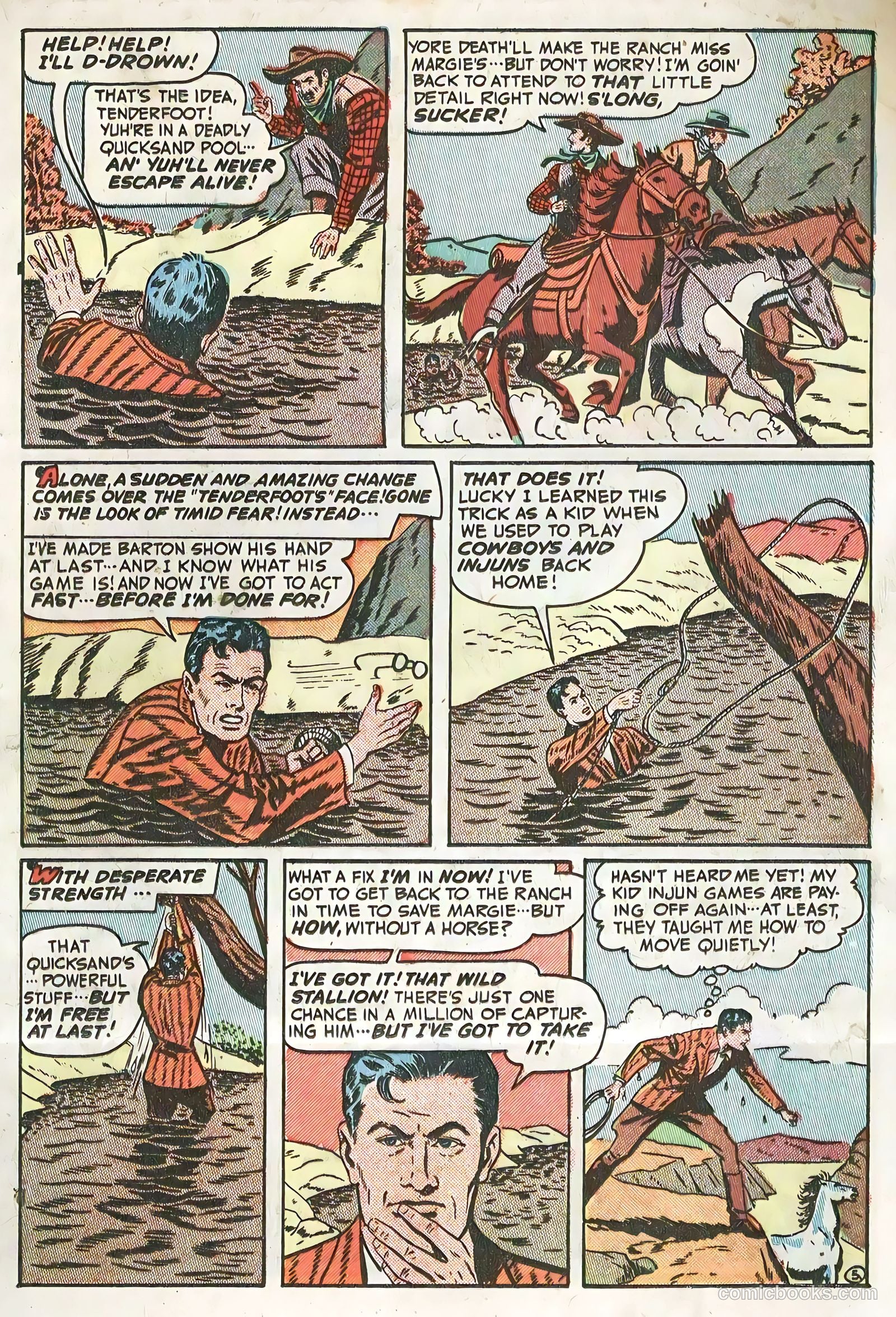 Blazing West #1 (1948) — page 29 of 52