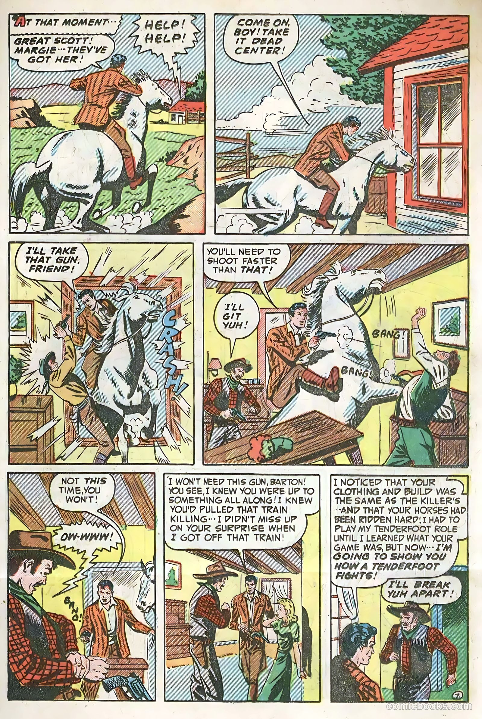 Blazing West #1 (1948) — page 31 of 52