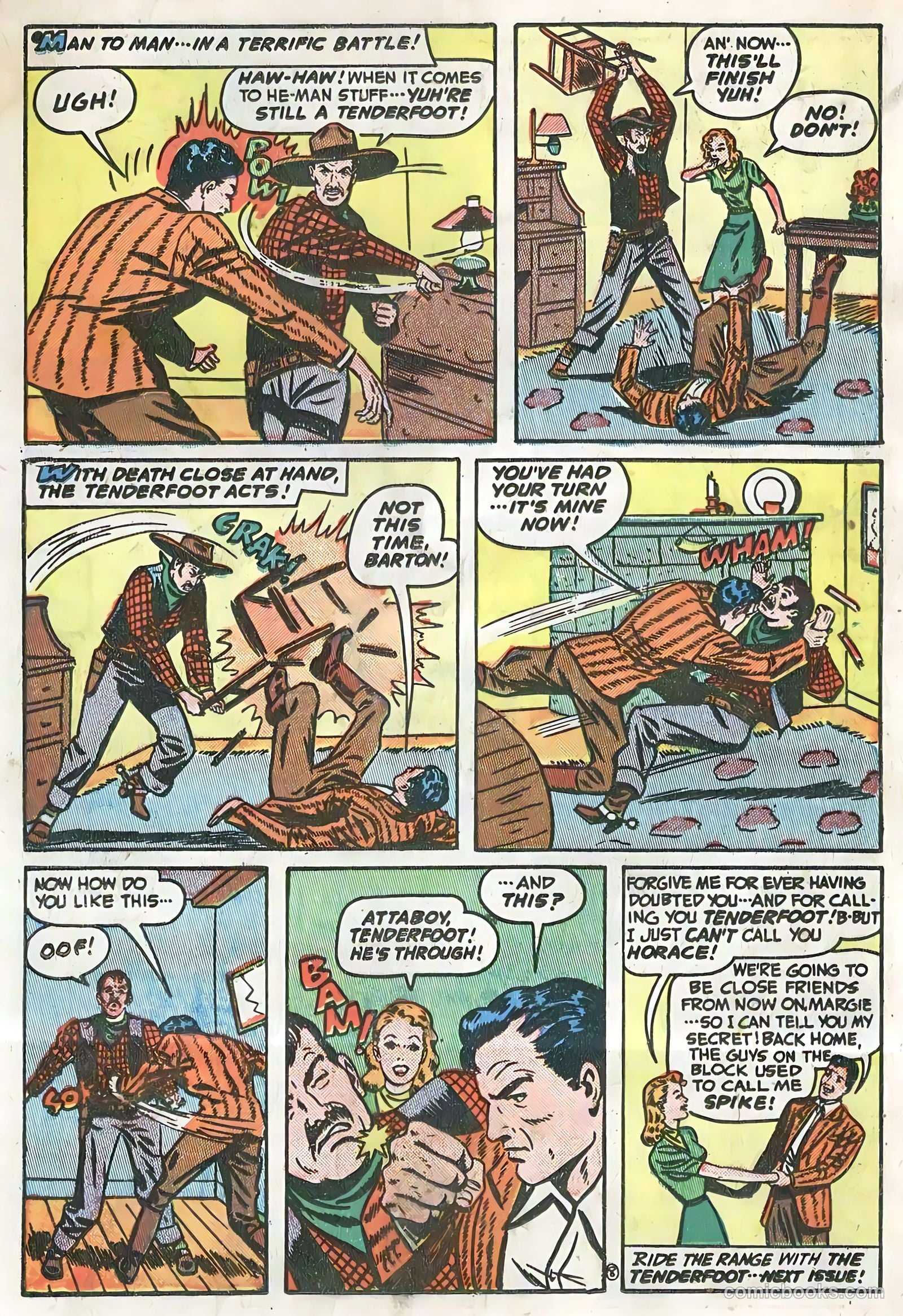 Blazing West #1 (1948) — page 32 of 52