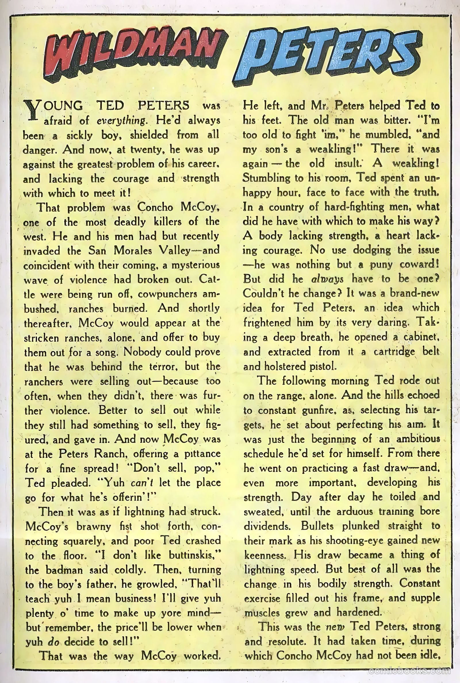 Blazing West #1 (1948) — page 33 of 52