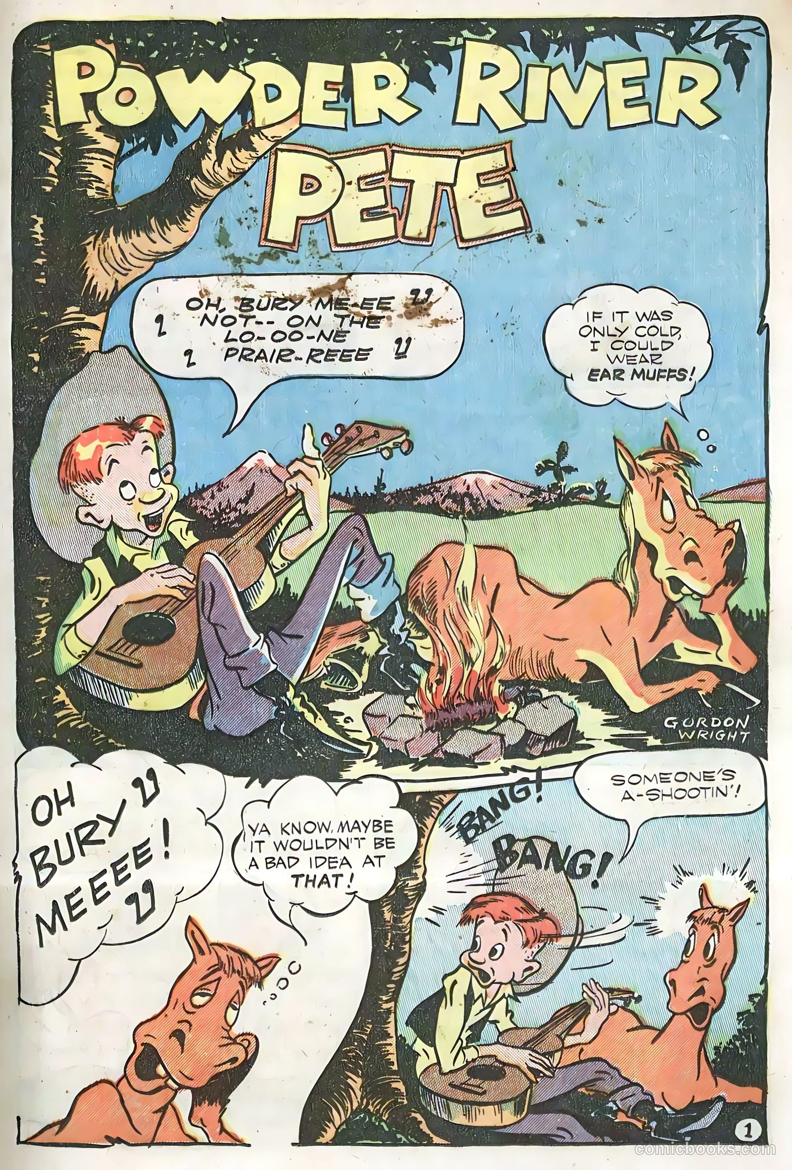 Blazing West #1 (1948) — page 35 of 52