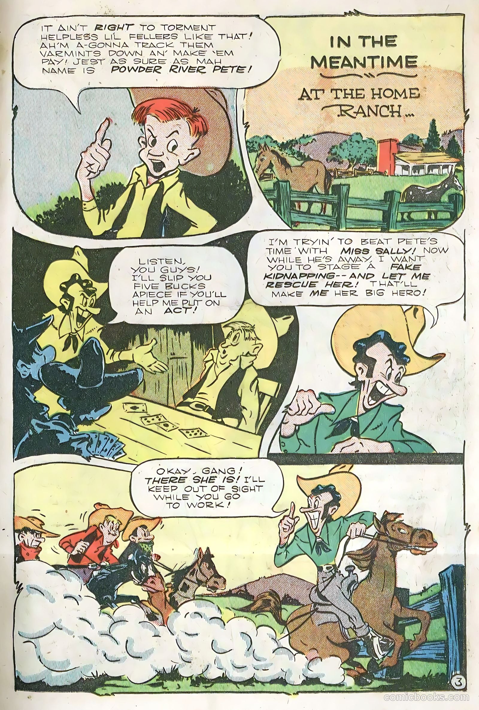 Blazing West #1 (1948) — page 37 of 52