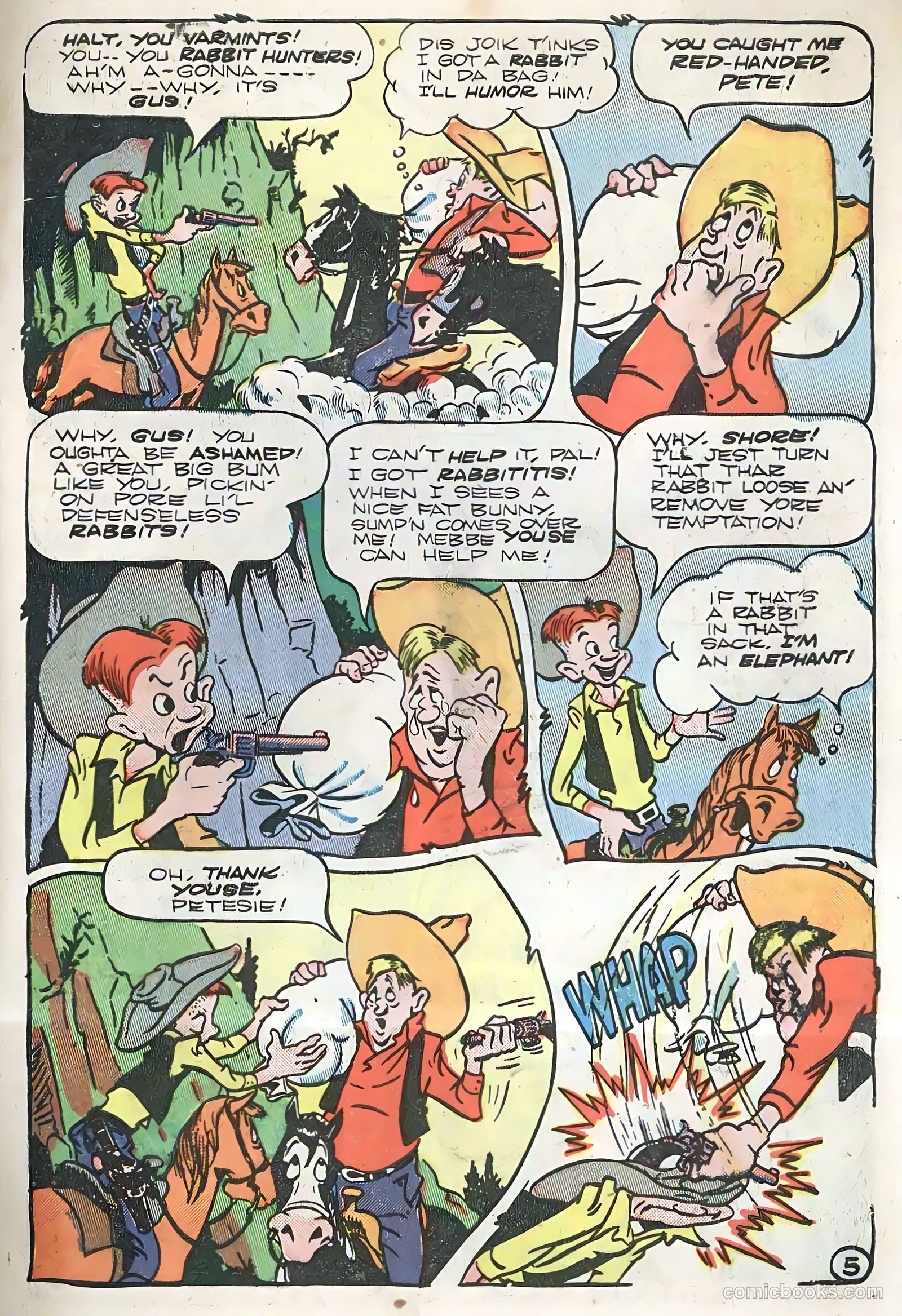 Blazing West #1 (1948) — page 39 of 52