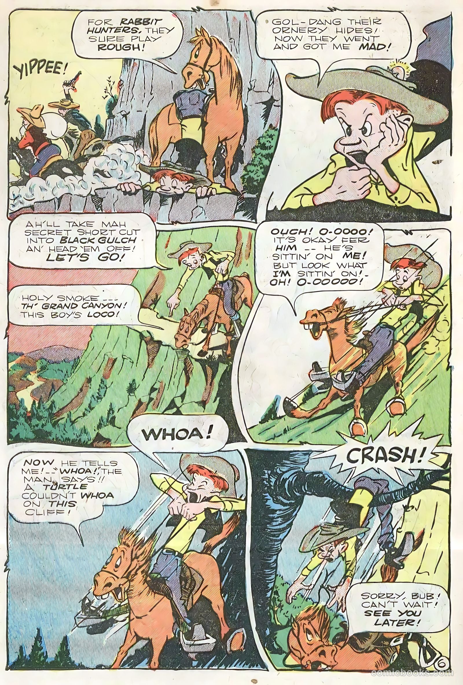 Blazing West #1 (1948) — page 40 of 52