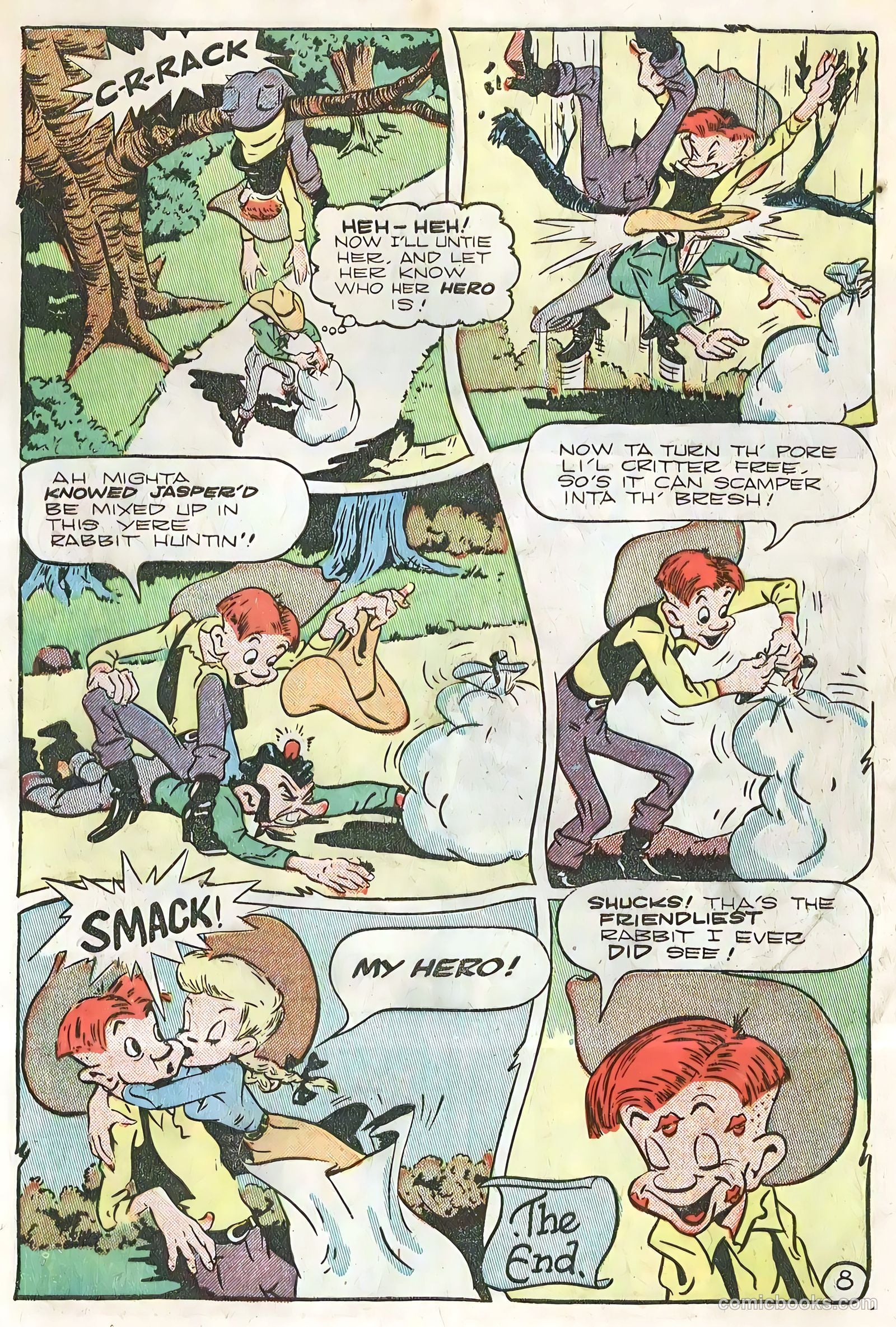 Blazing West #1 (1948) — page 42 of 52