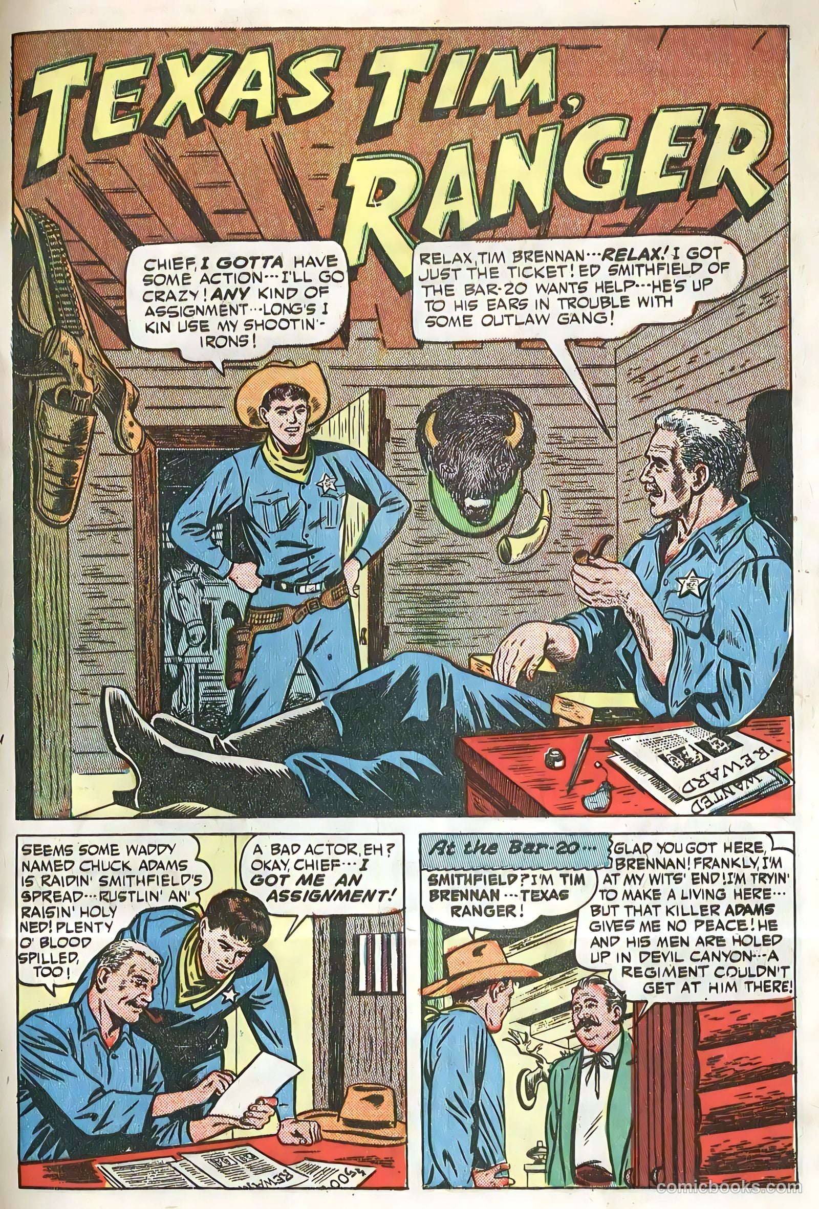 Blazing West #1 (1948) — page 43 of 52