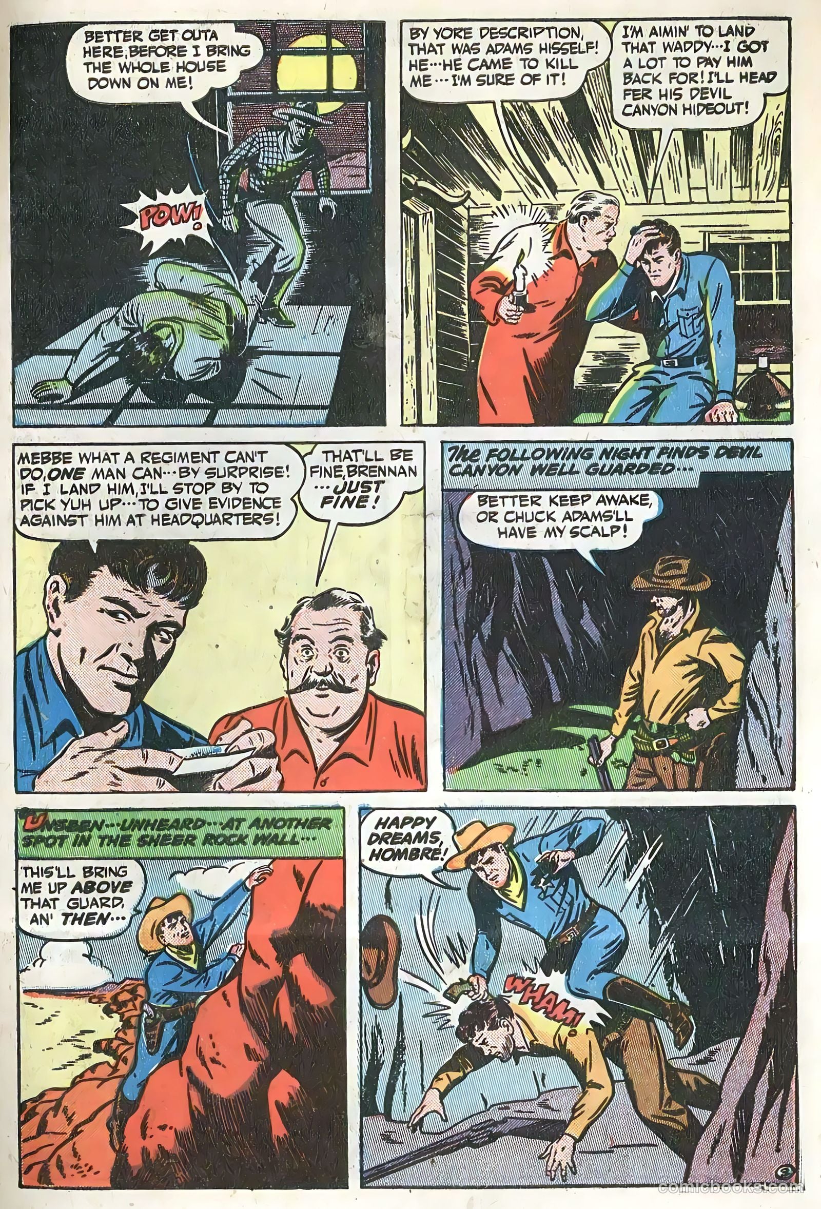Blazing West #1 (1948) — page 45 of 52