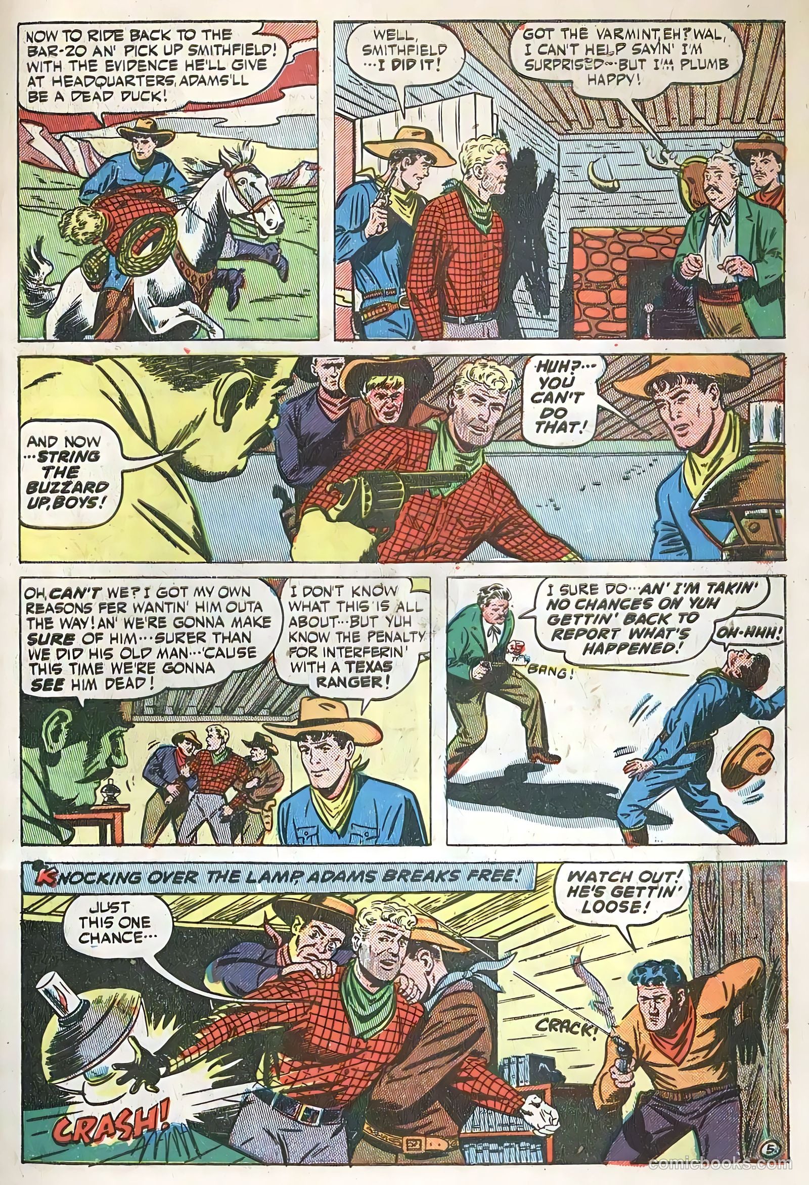 Blazing West #1 (1948) — page 47 of 52