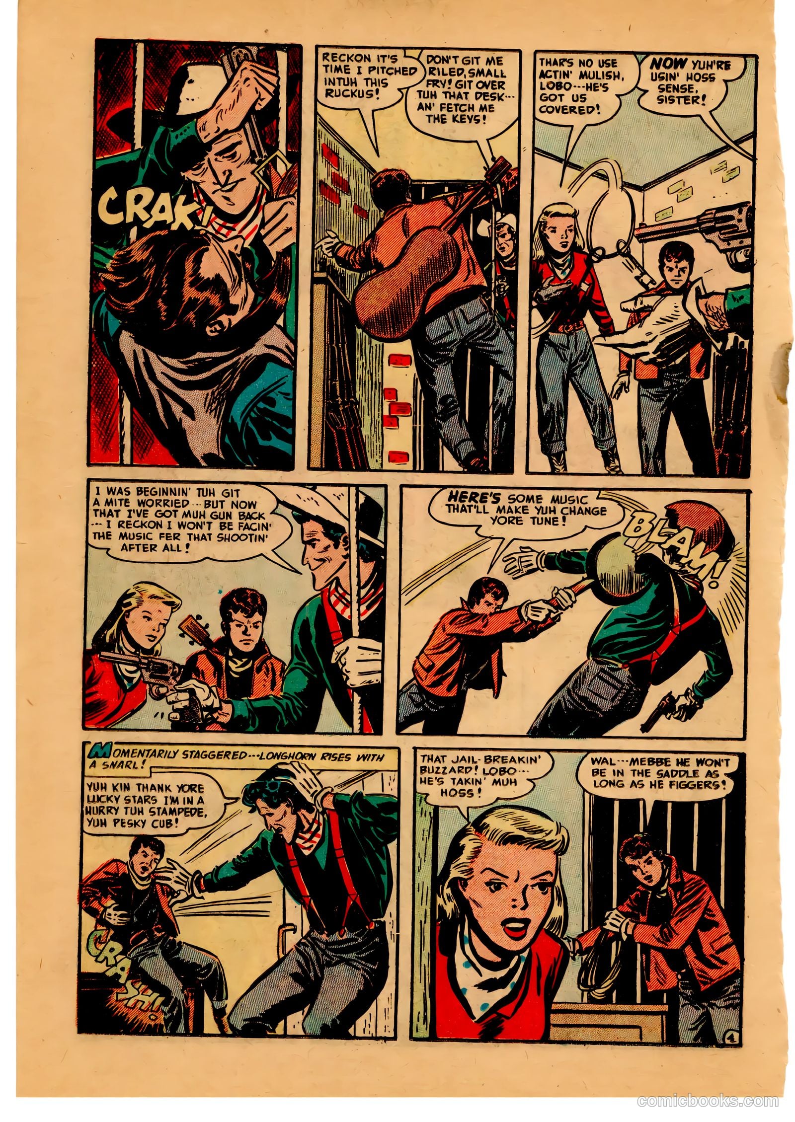Blazing West #10 (1950) — page 28 of 52