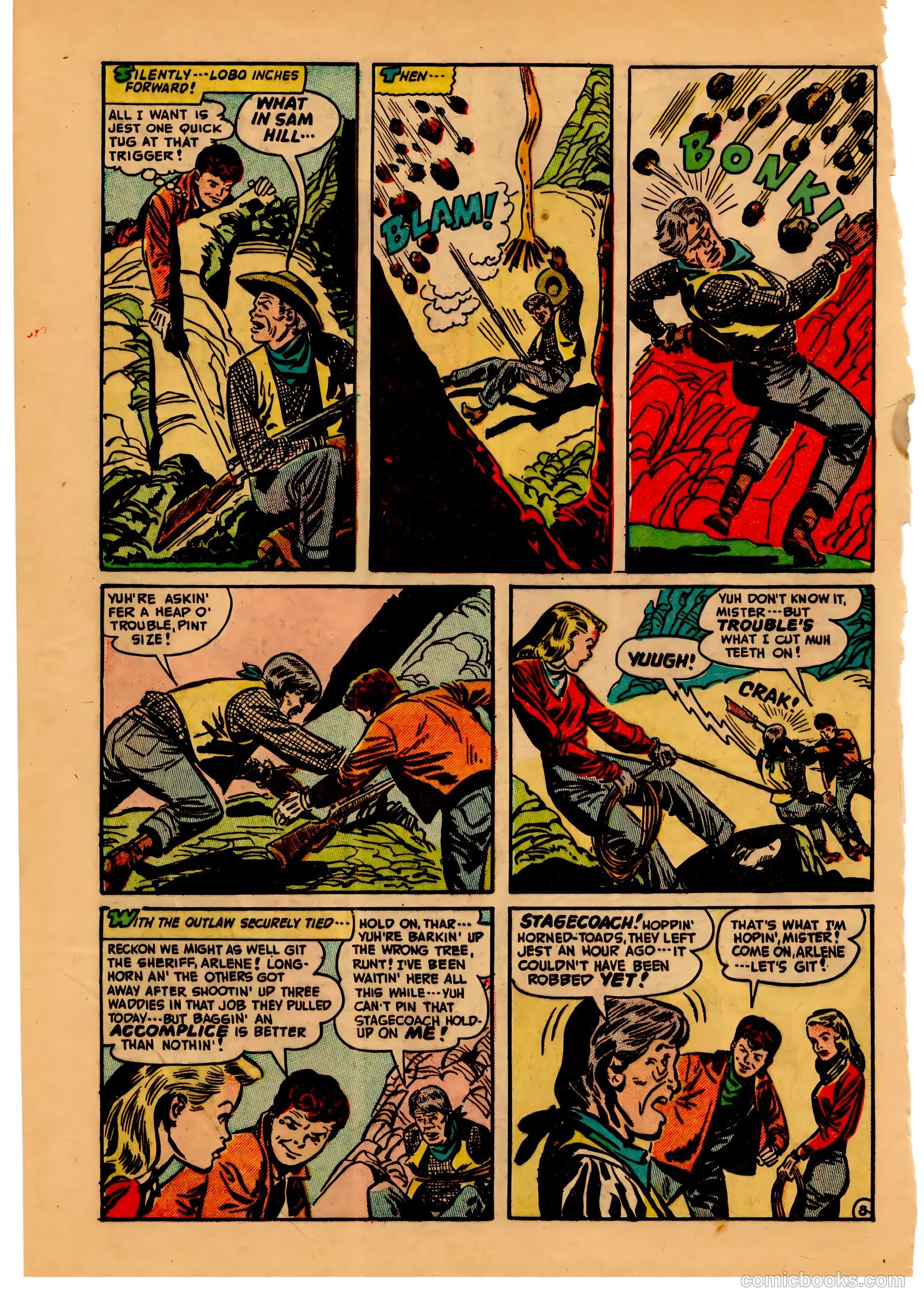 Blazing West #10 (1950) — page 32 of 52