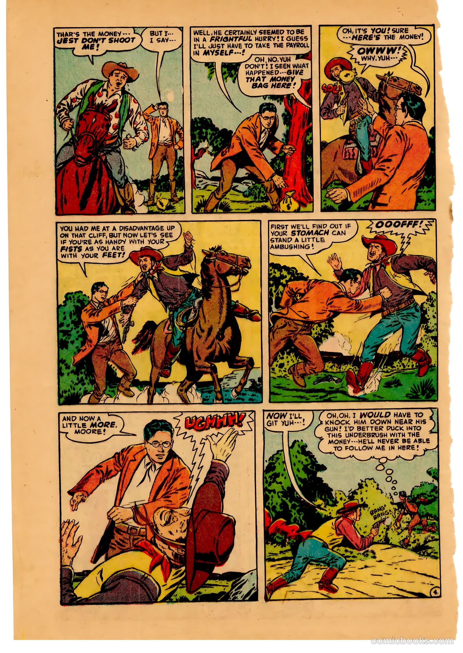 Blazing West #10 (1950) — page 38 of 52