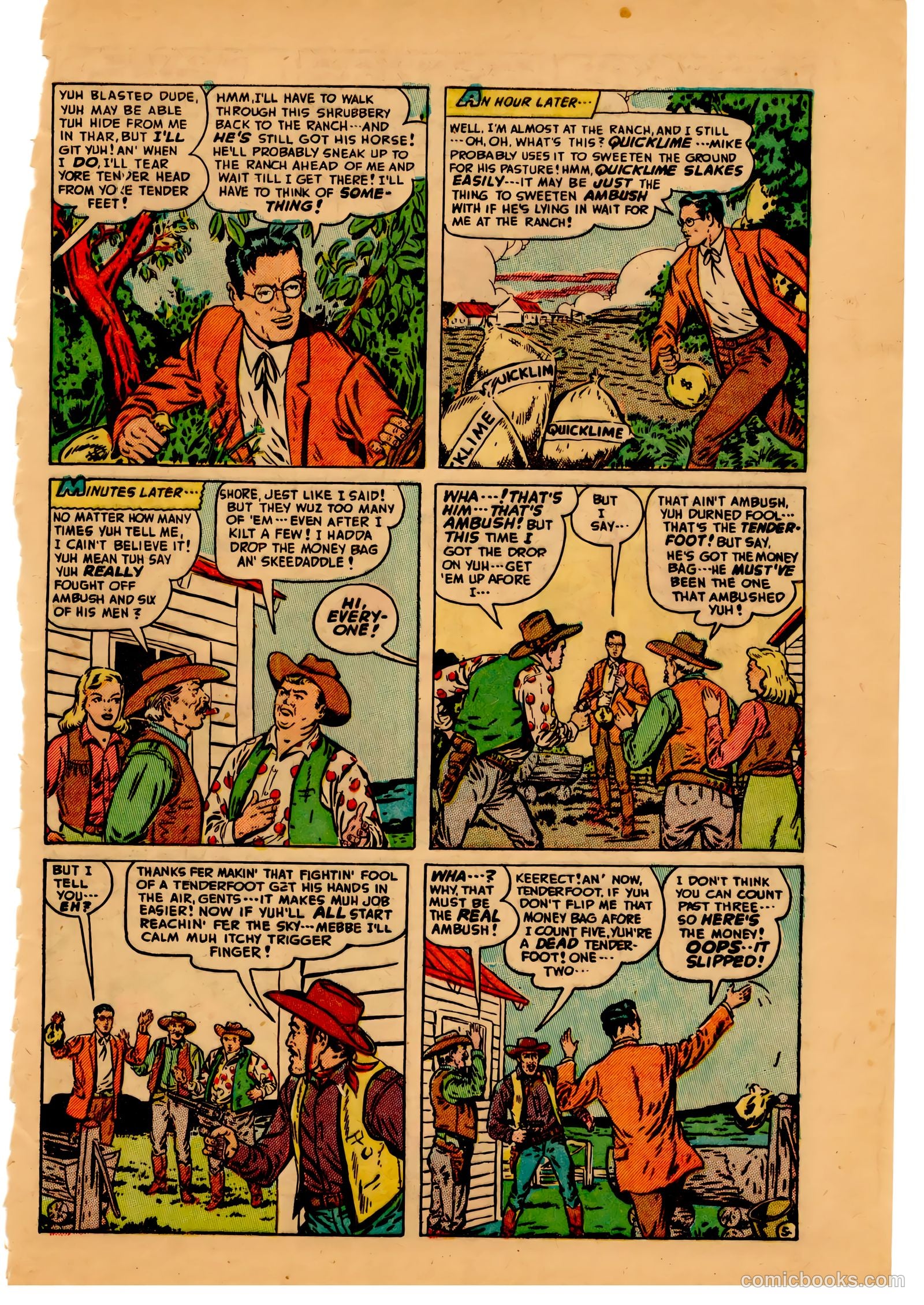 Blazing West #10 (1950) — page 39 of 52
