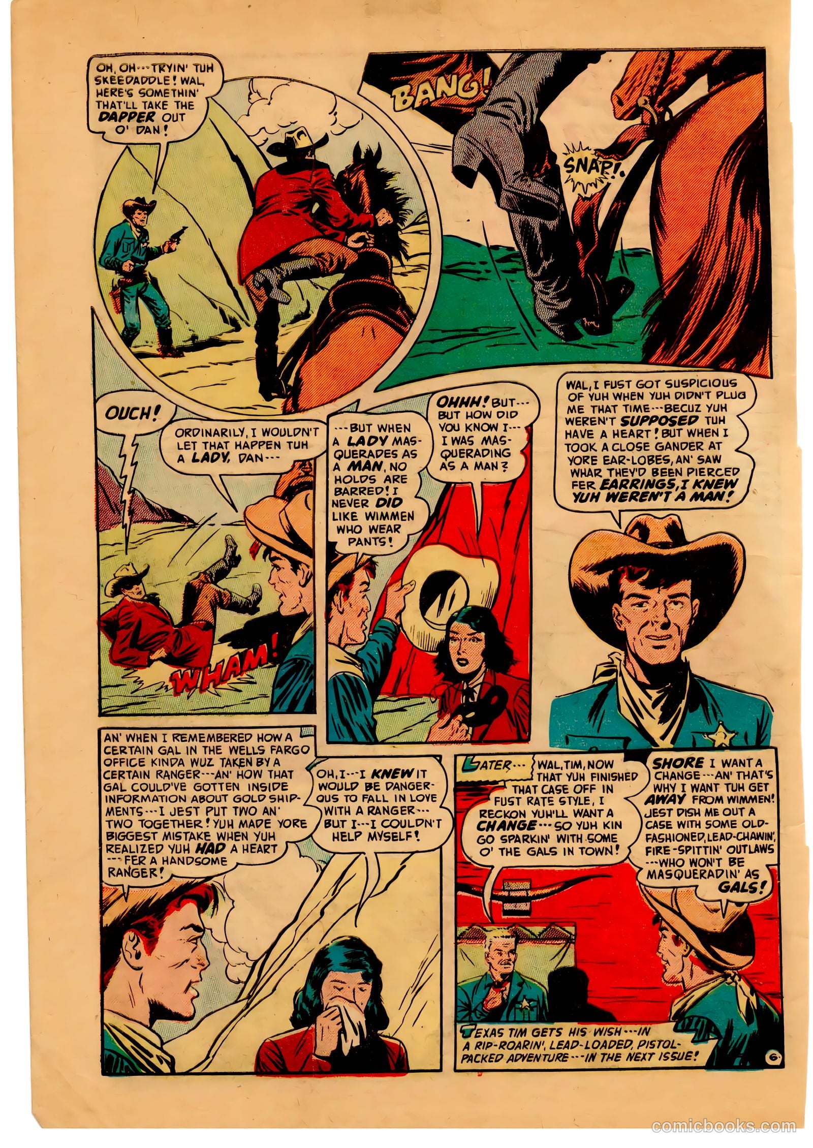 Blazing West #10 (1950) — page 48 of 52