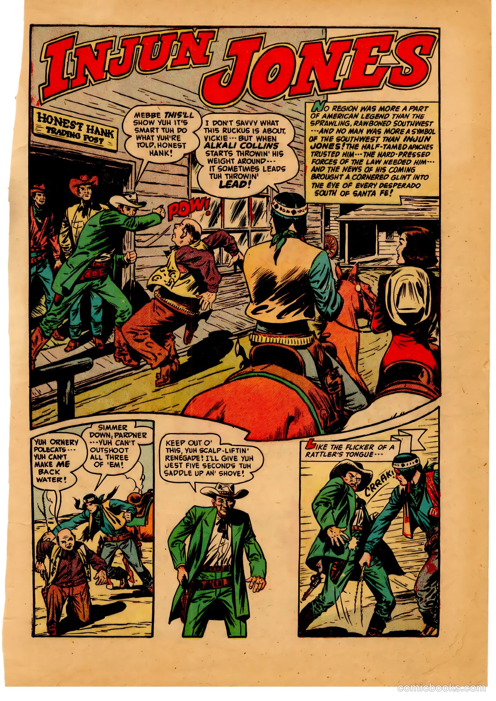 Blazing West #10 (1950) — page 3 of 52