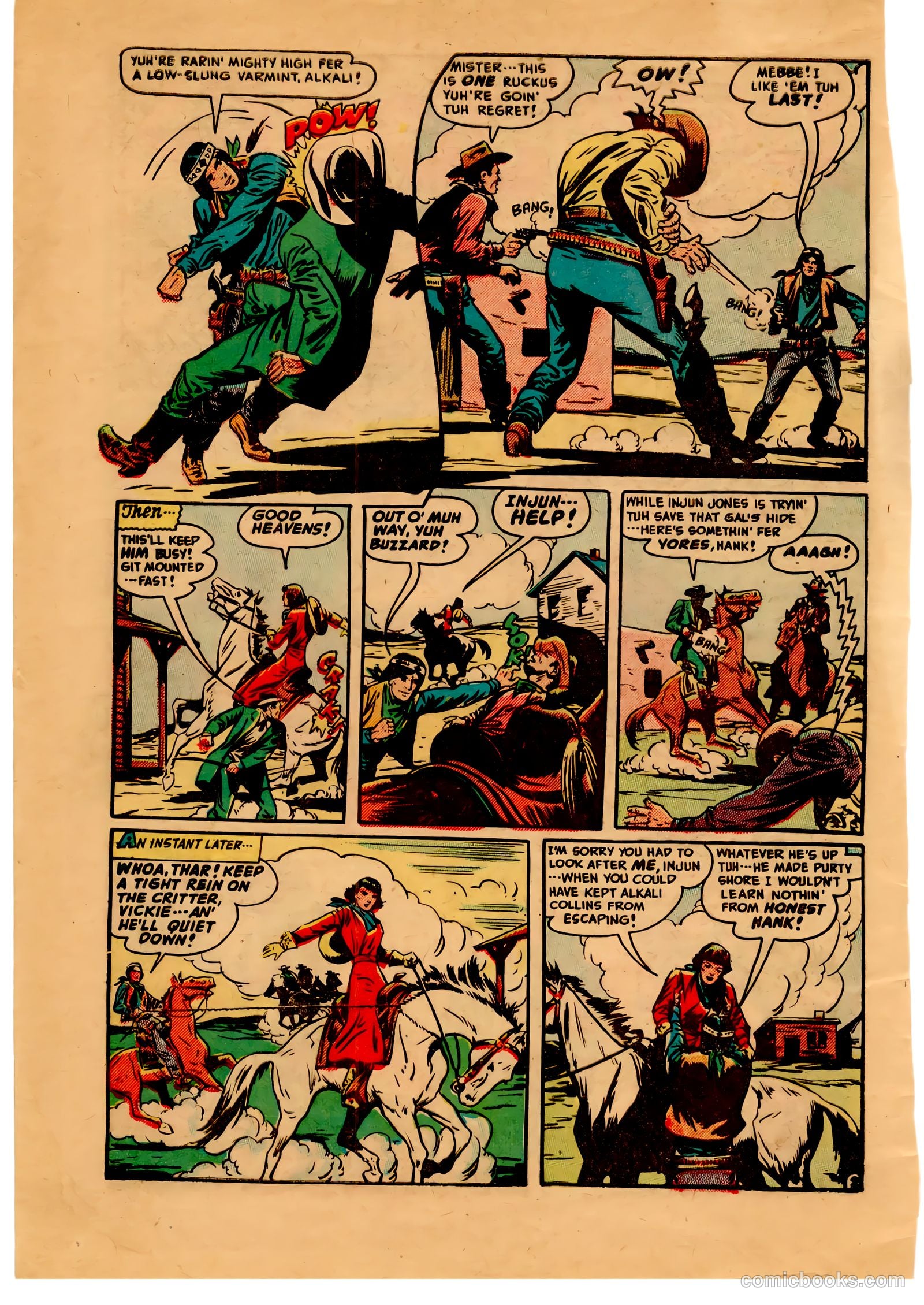 Blazing West #10 (1950) — page 4 of 52