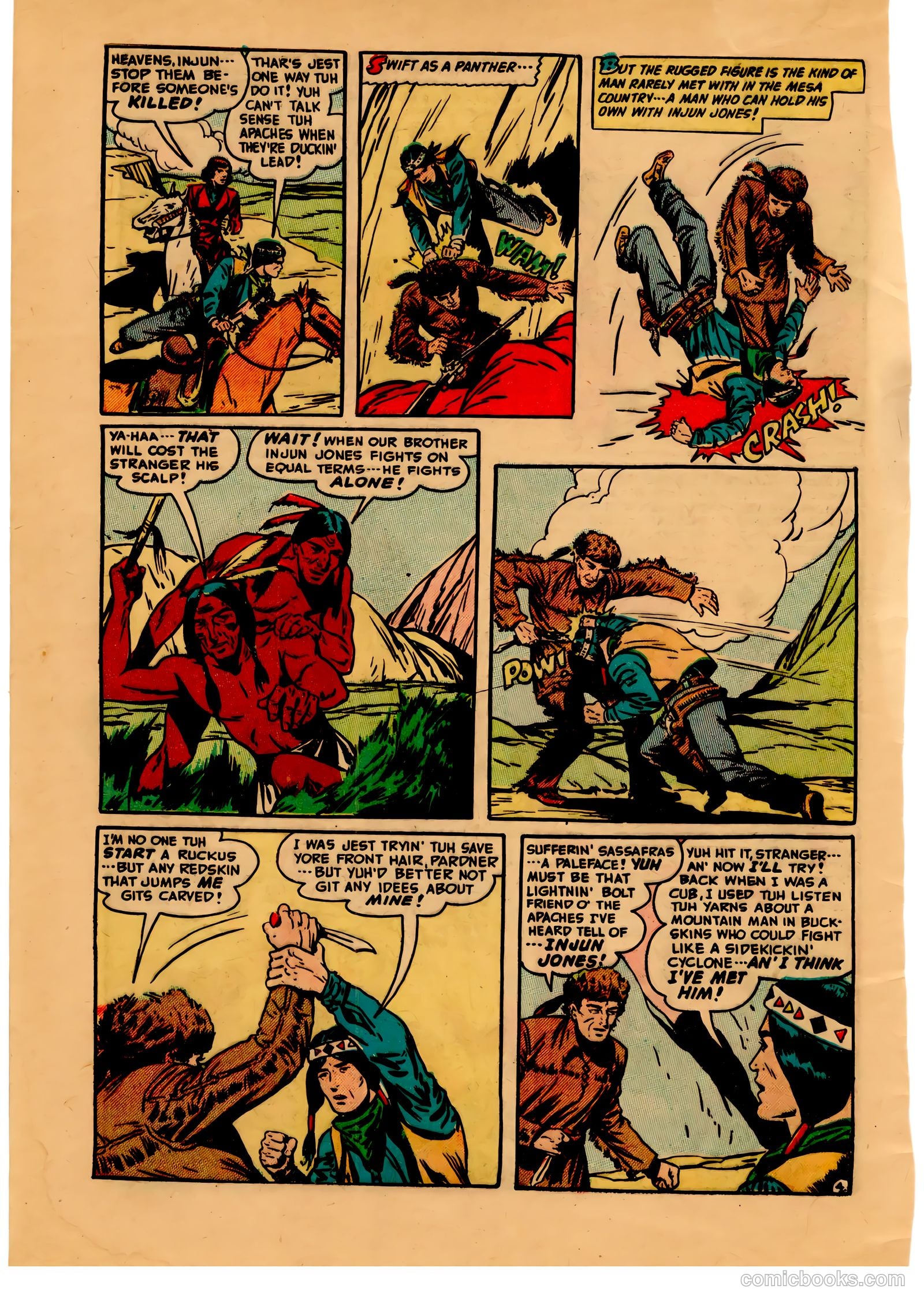 Blazing West #10 (1950) — page 6 of 52