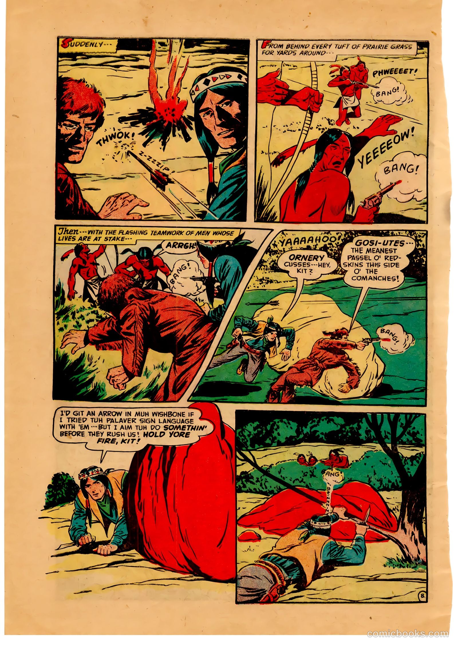 Blazing West #10 (1950) — page 10 of 52