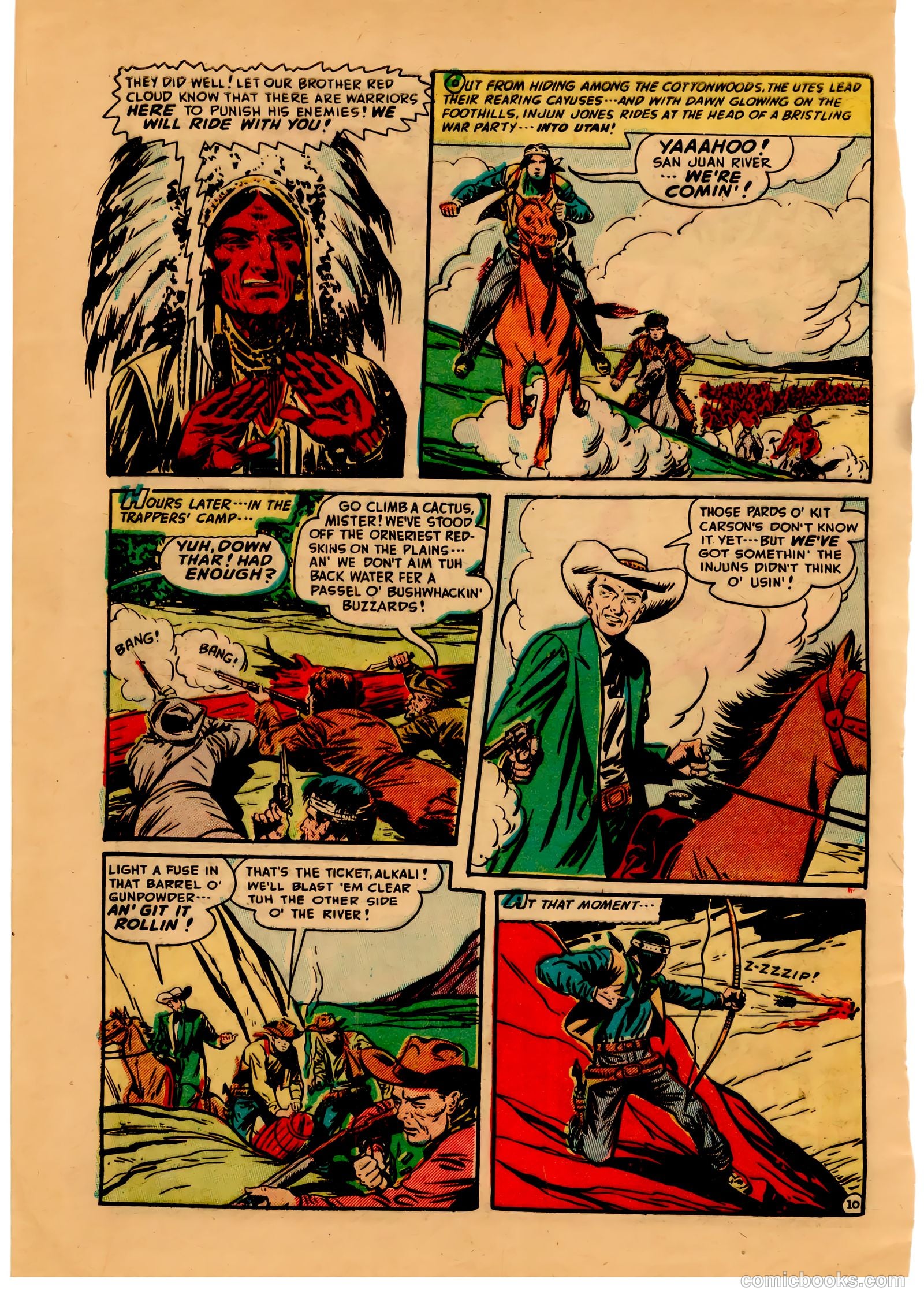 Blazing West #10 (1950) — page 12 of 52