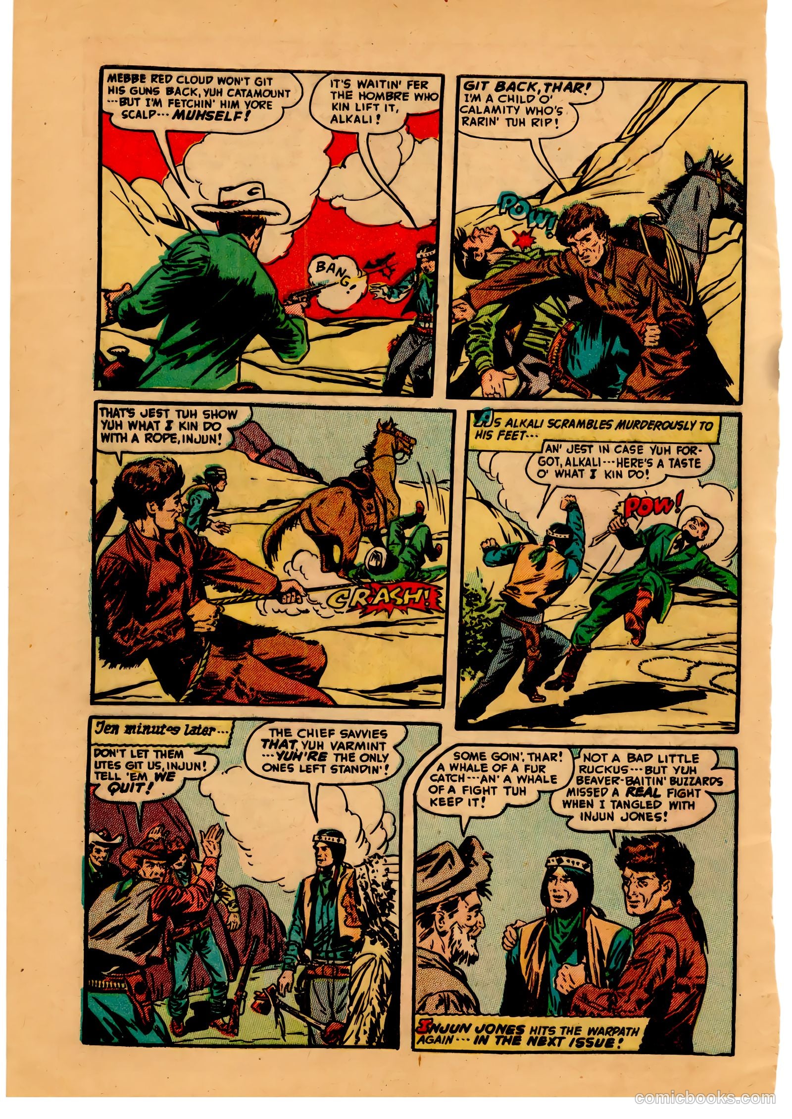 Blazing West #10 (1950) — page 14 of 52