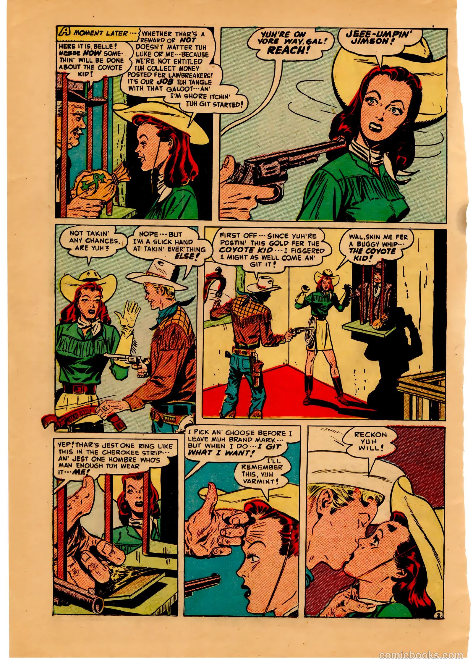 Blazing West #10 (1950) — page 16 of 52