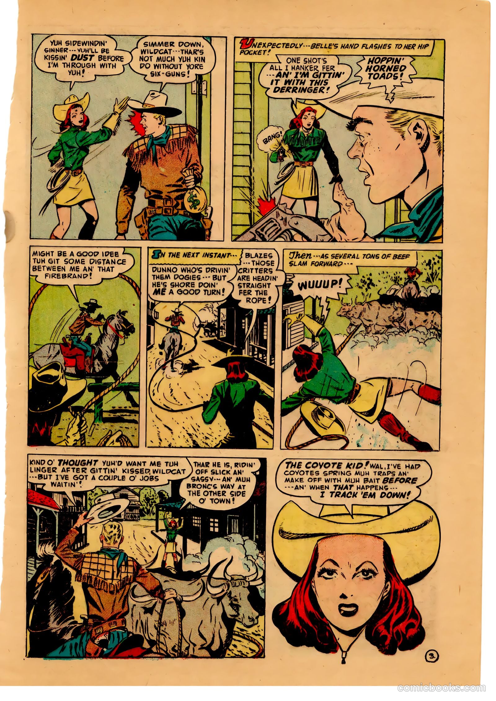 Blazing West #10 (1950) — page 17 of 52
