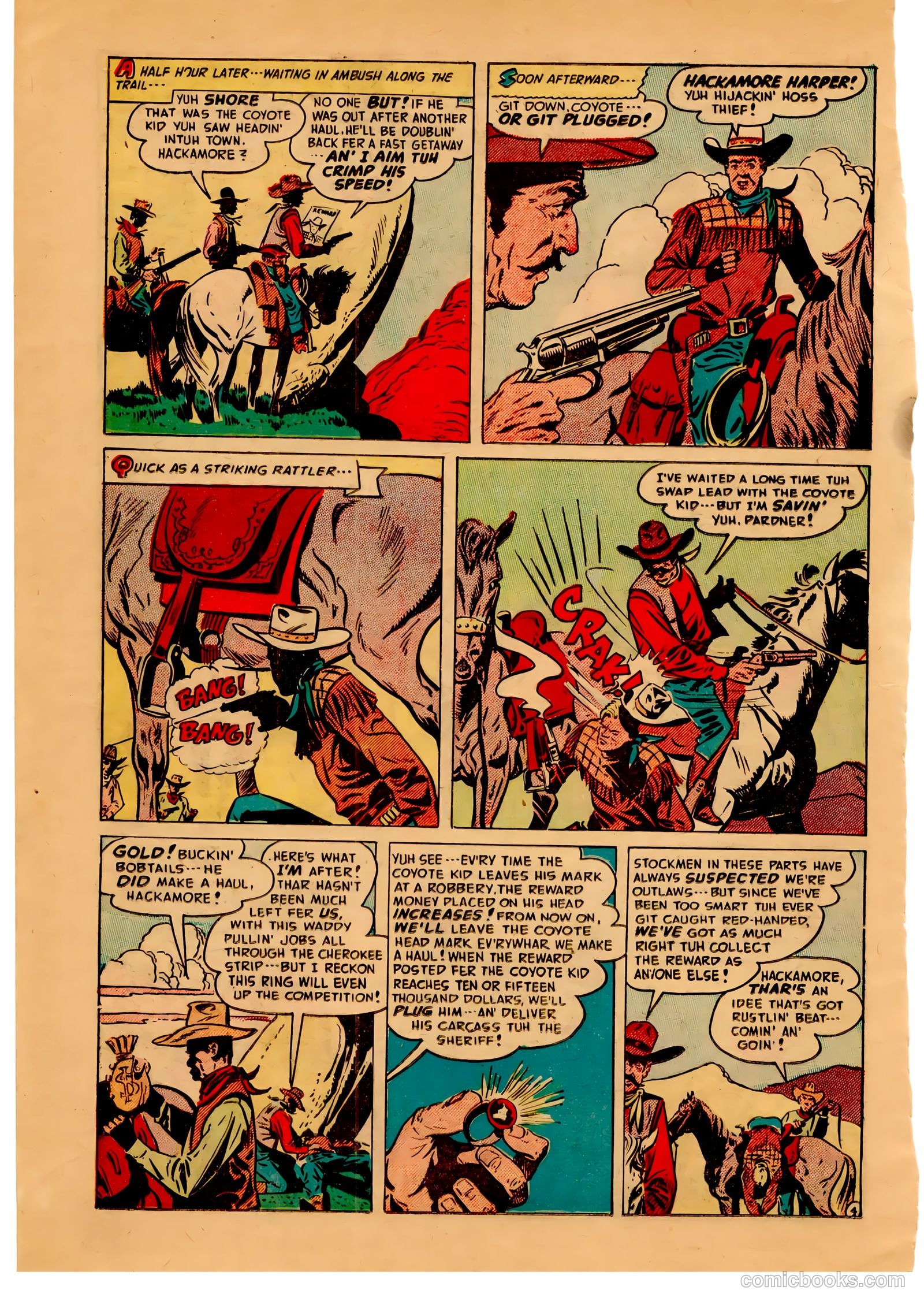 Blazing West #10 (1950) — page 18 of 52