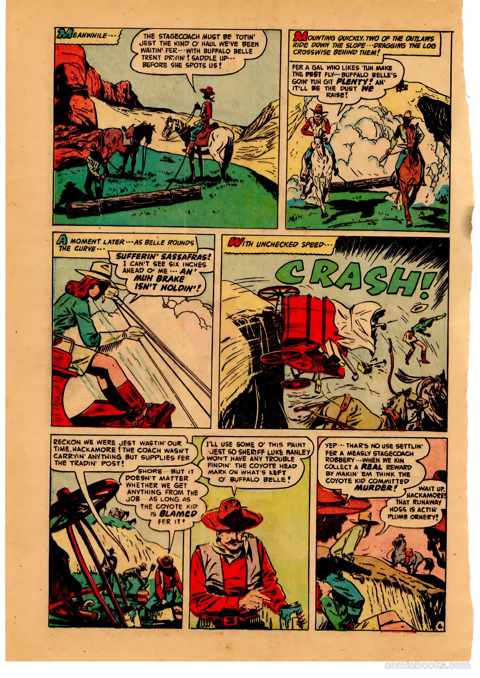 Blazing West #10 (1950) — page 20 of 52