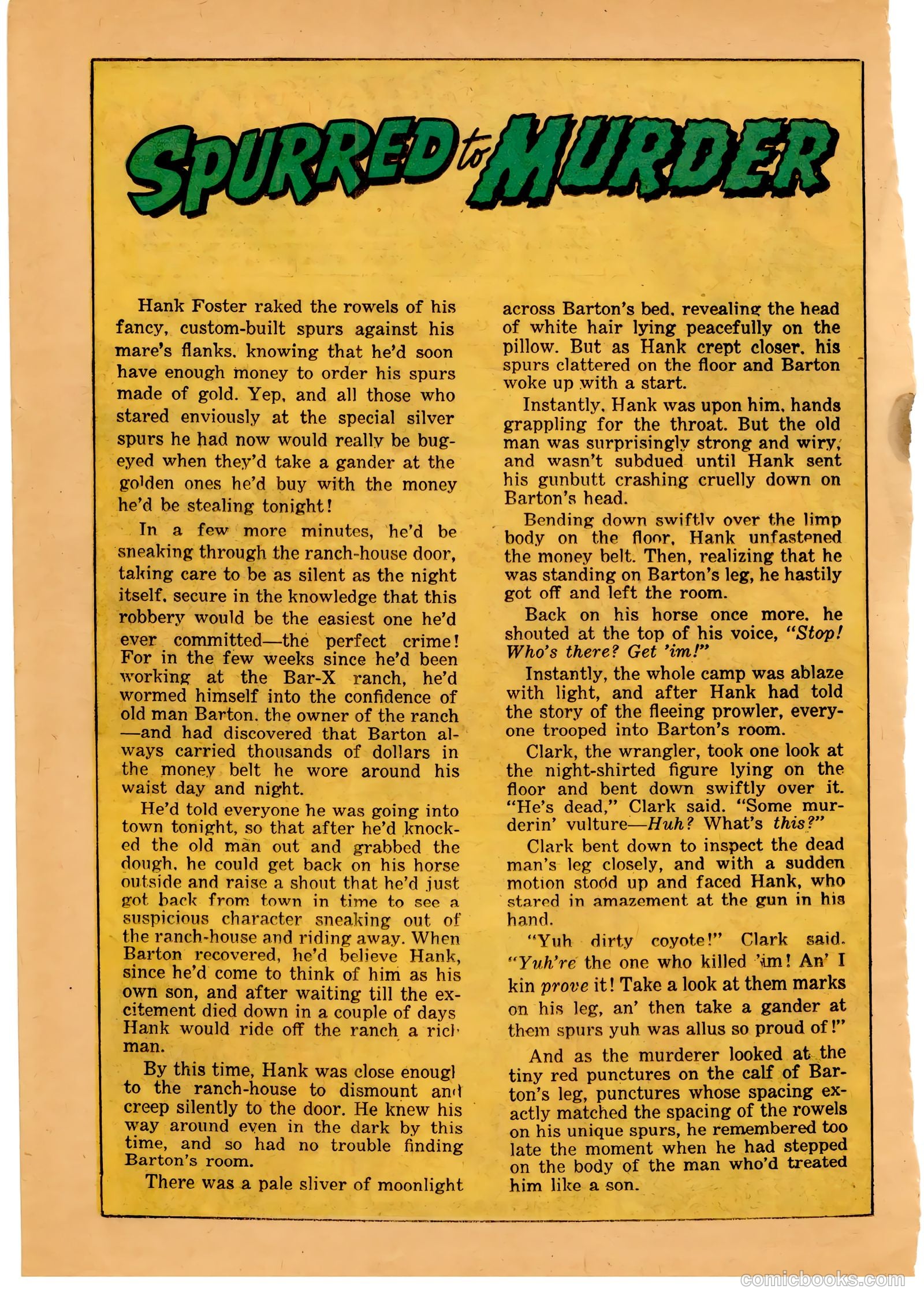 Blazing West #10 (1950) — page 24 of 52