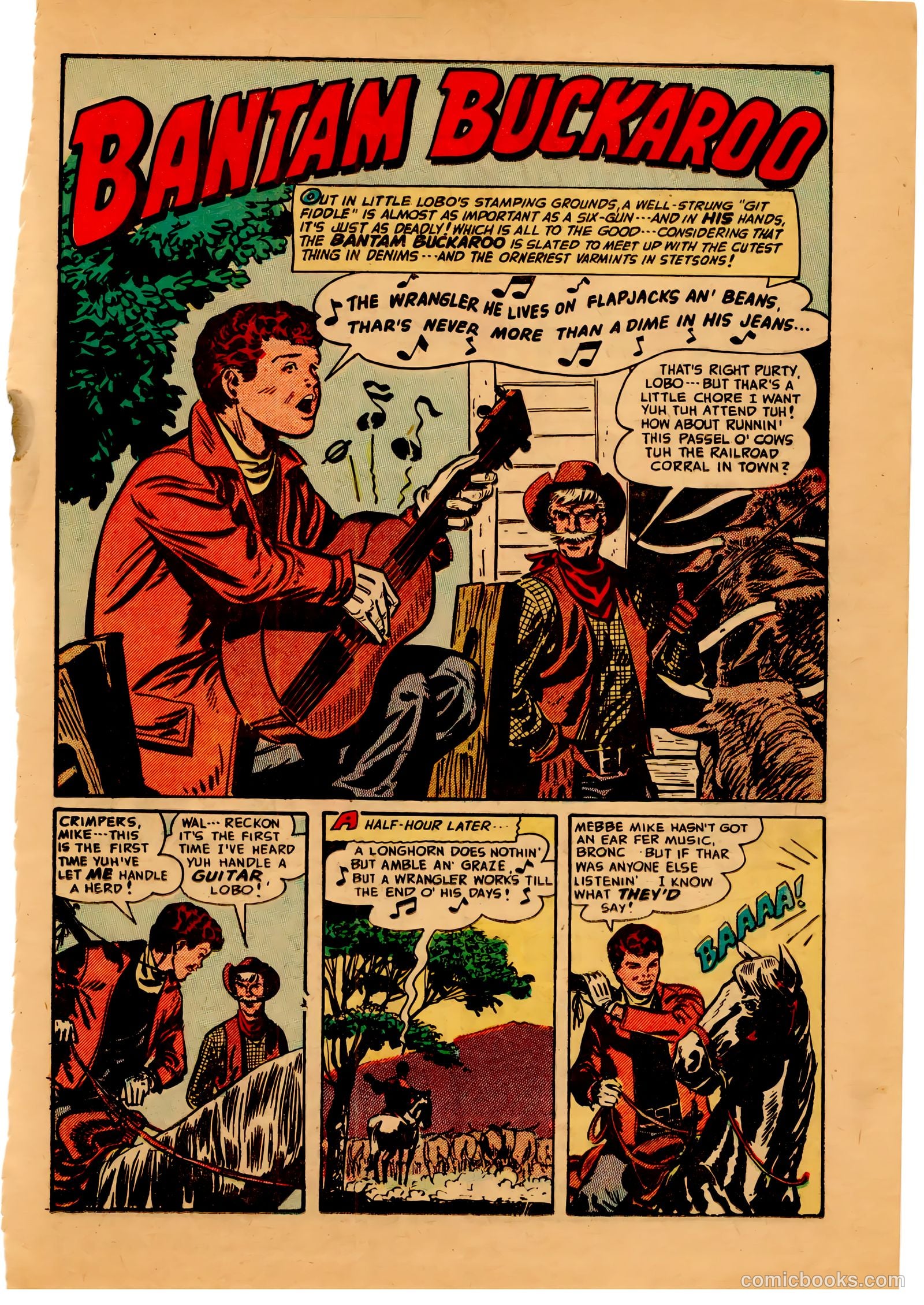 Blazing West #10 (1950) — page 25 of 52