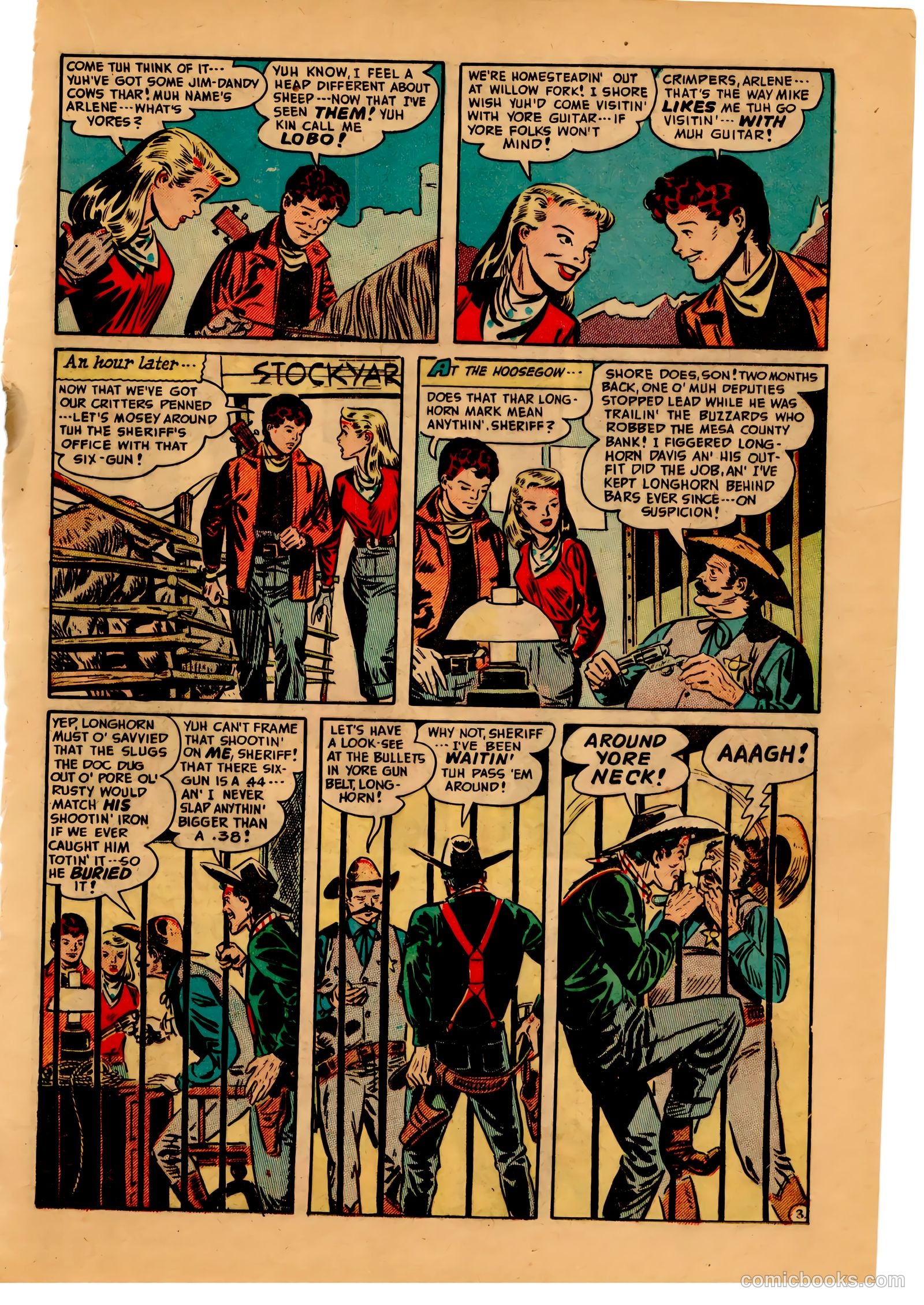 Blazing West #10 (1950) — page 27 of 52