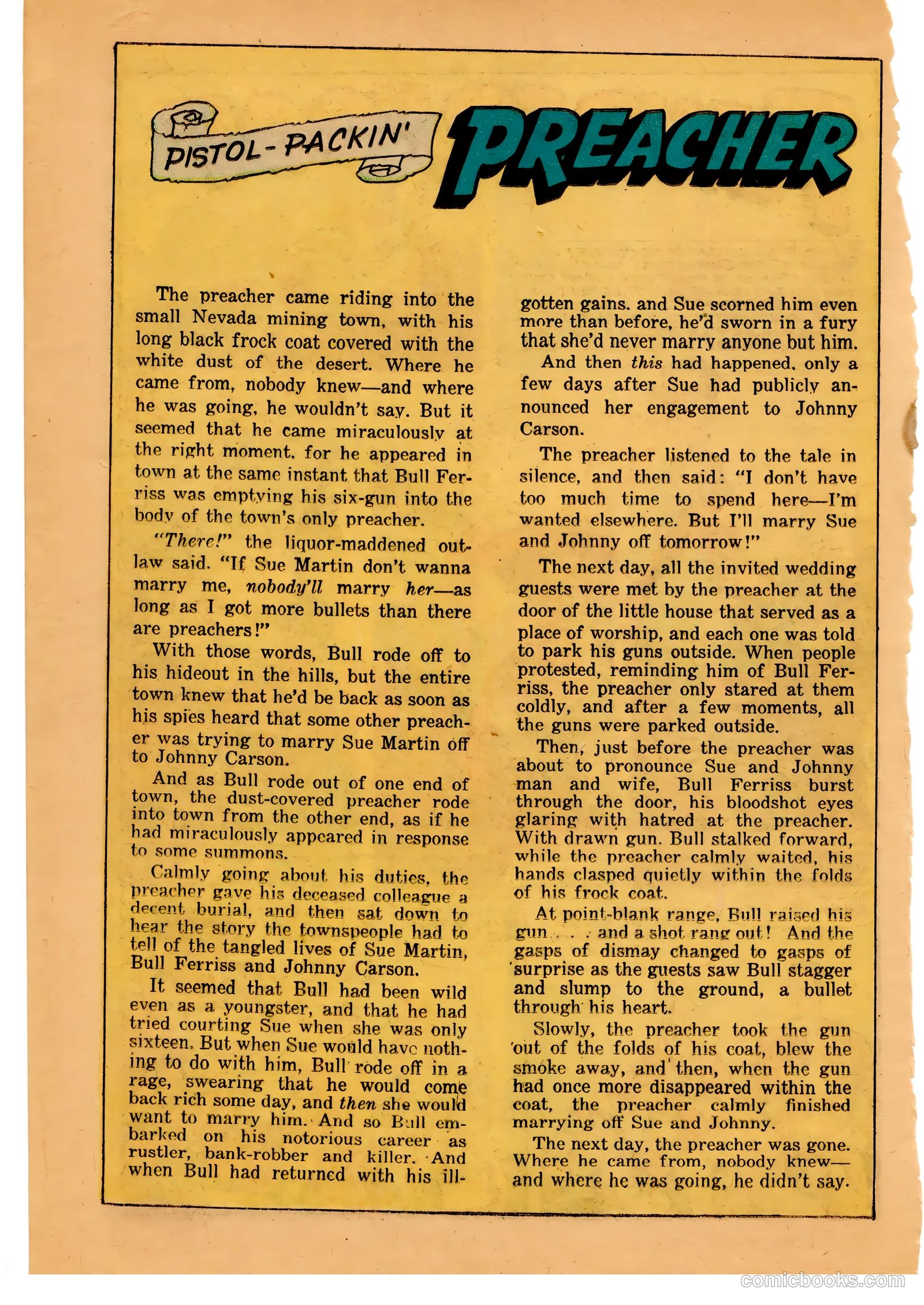 Blazing West #10 (1950) — page 34 of 52