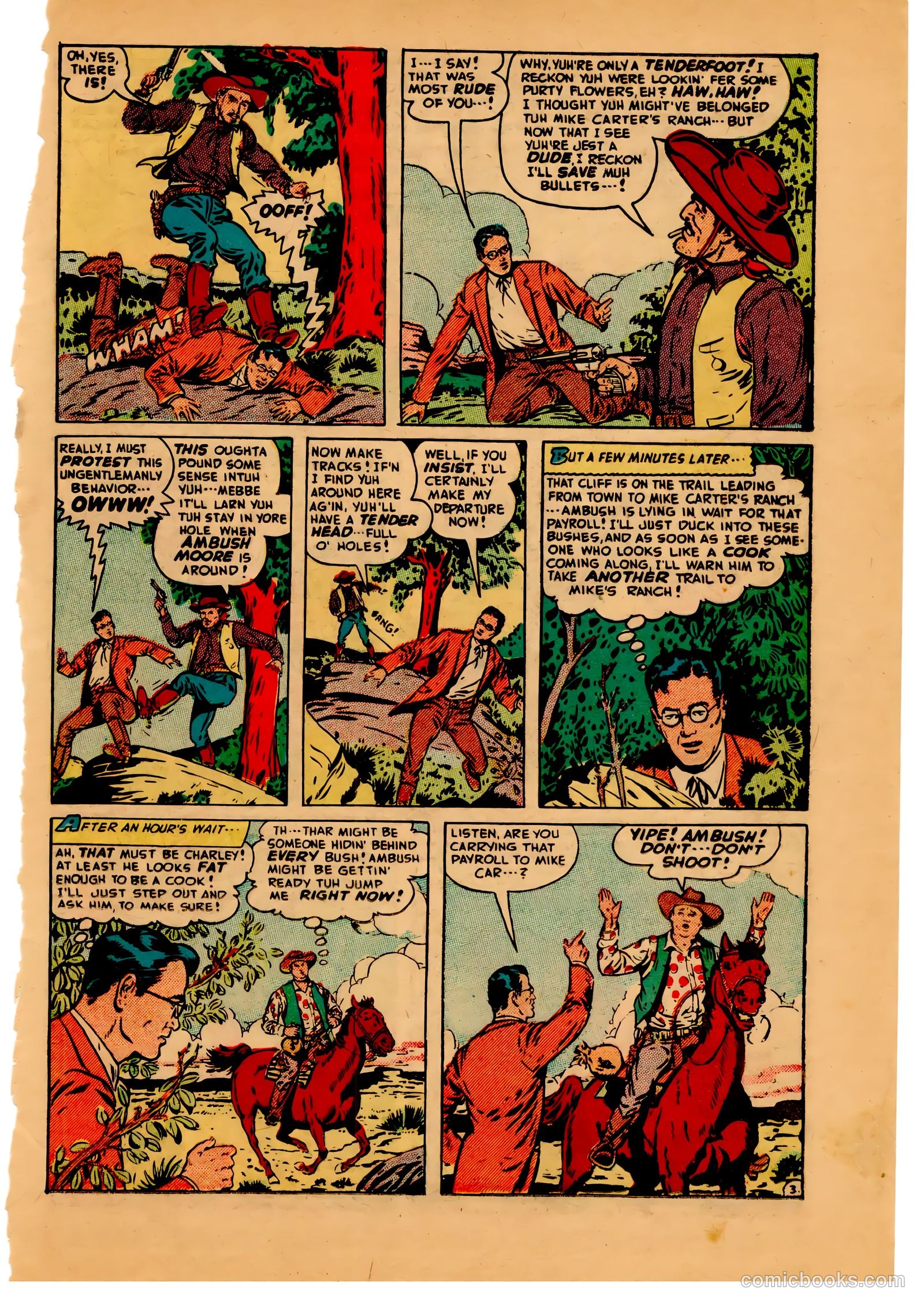 Blazing West #10 (1950) — page 37 of 52