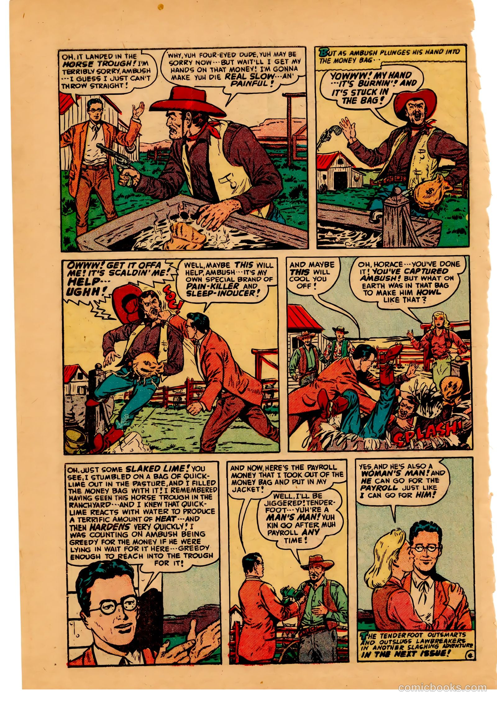 Blazing West #10 (1950) — page 40 of 52