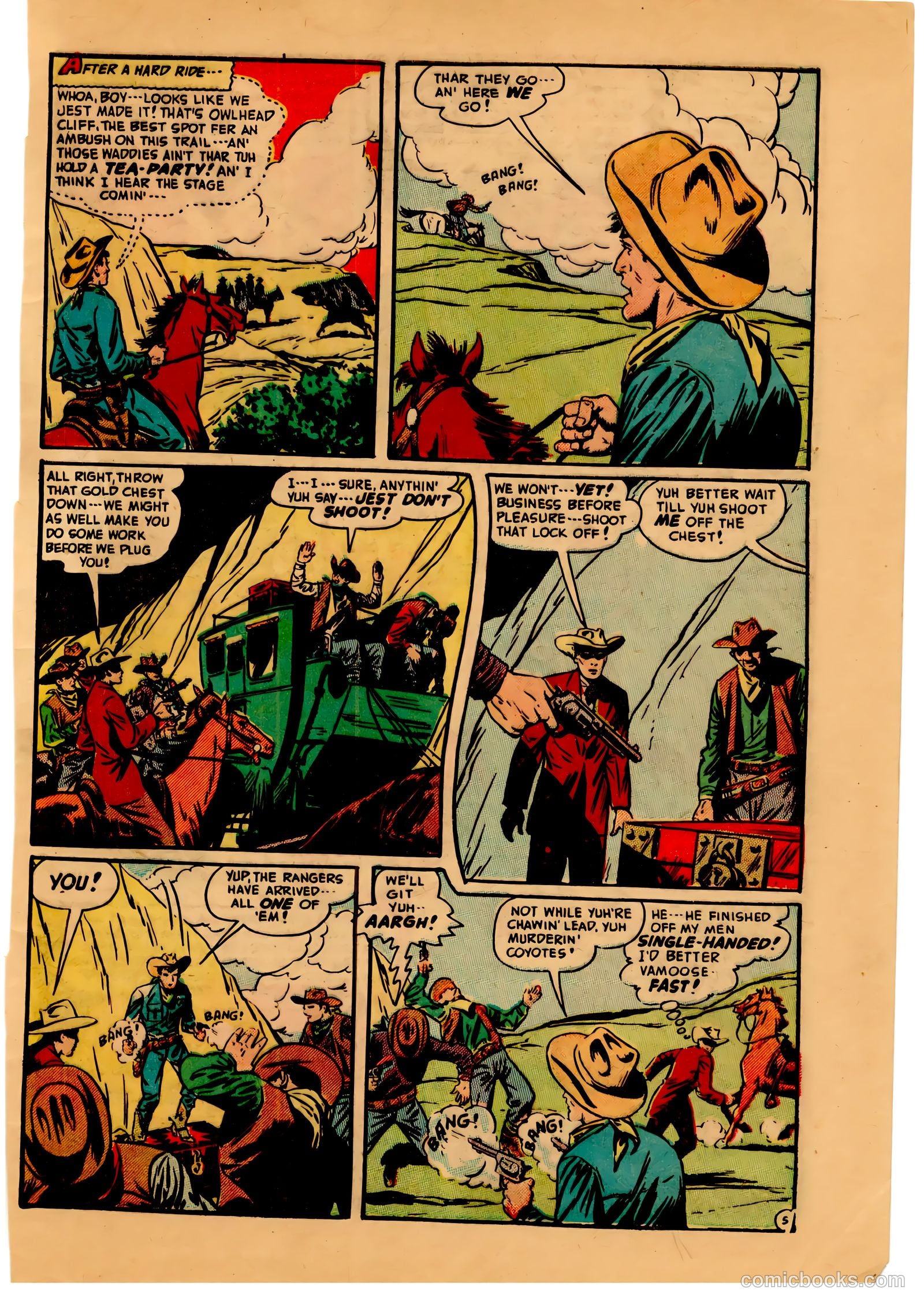 Blazing West #10 (1950) — page 47 of 52