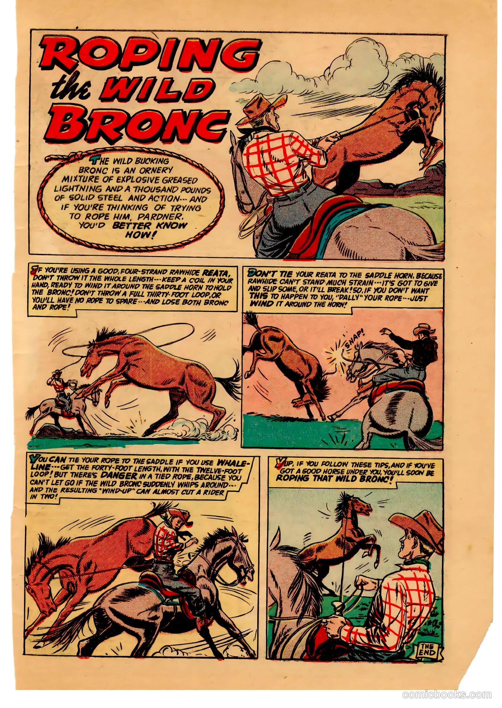 Blazing West #10 (1950) — page 49 of 52