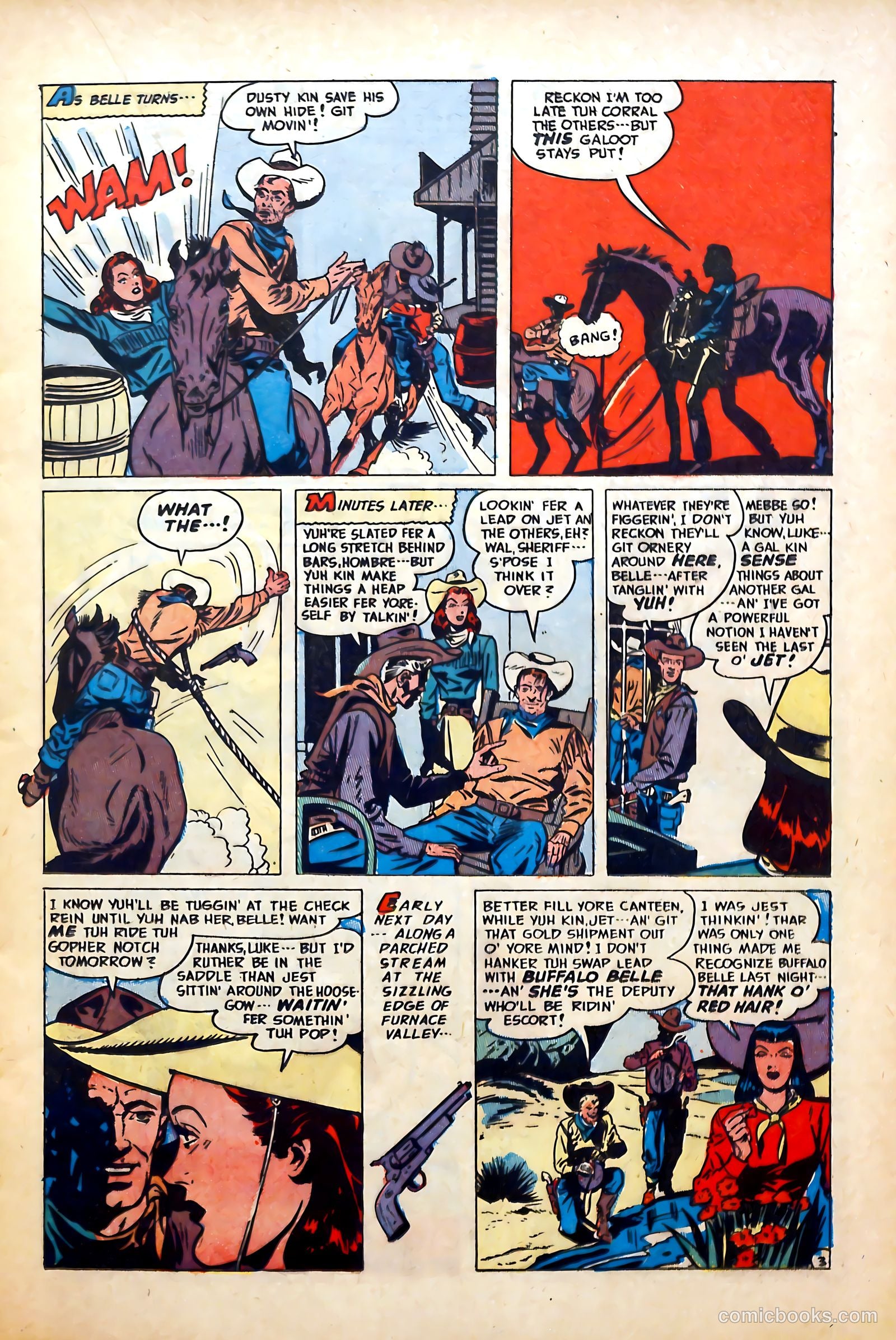 Blazing West #11 (1950) — page 19 of 52
