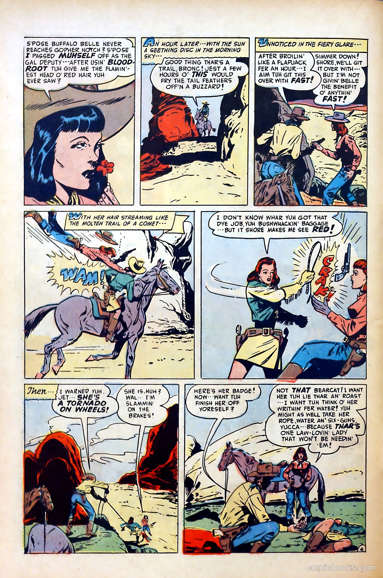 Blazing West #11 (1950) — page 20 of 52