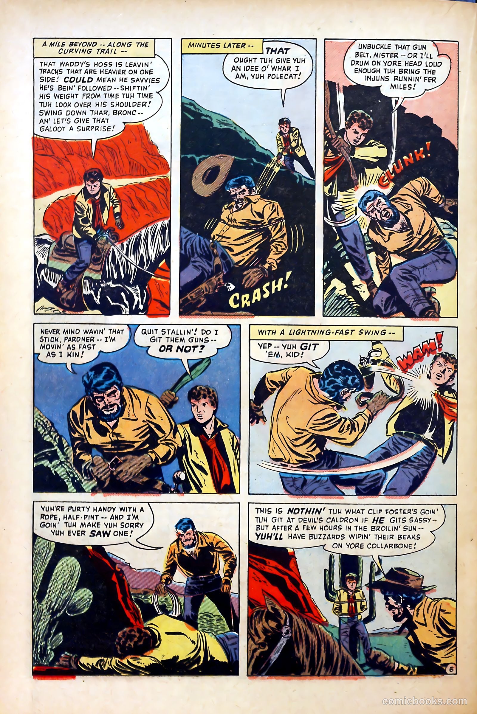 Blazing West #11 (1950) — page 32 of 52