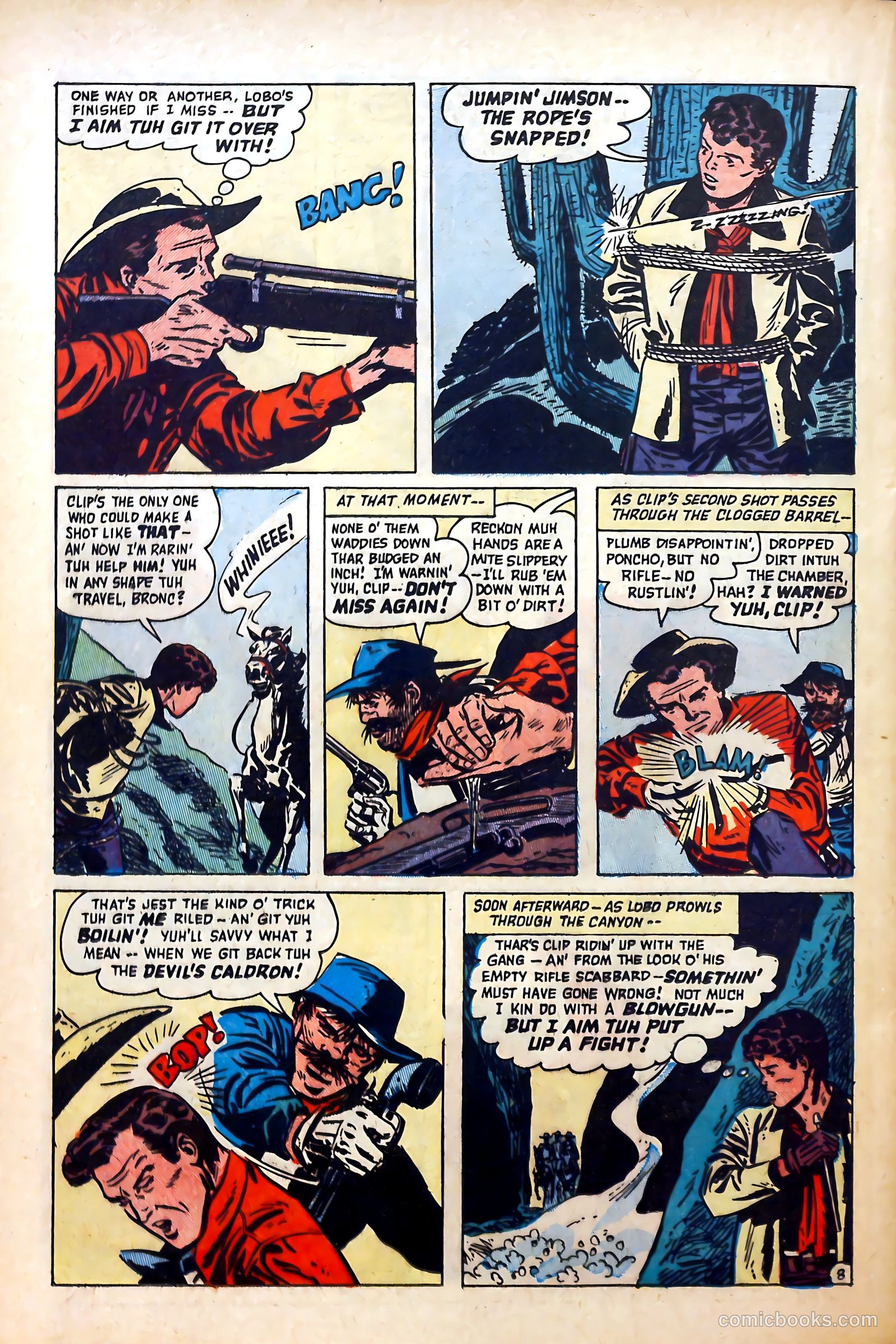Blazing West #11 (1950) — page 34 of 52