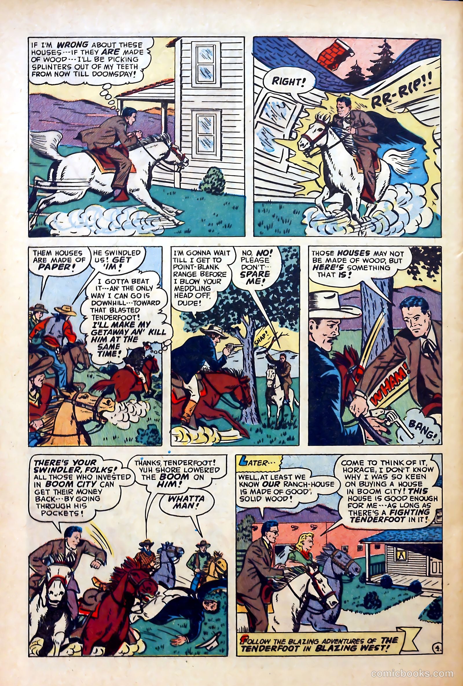 Blazing West #11 (1950) — page 40 of 52