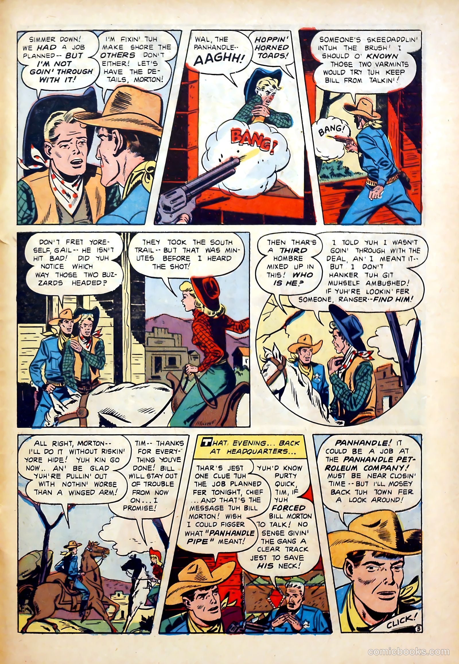 Blazing West #11 (1950) — page 45 of 52
