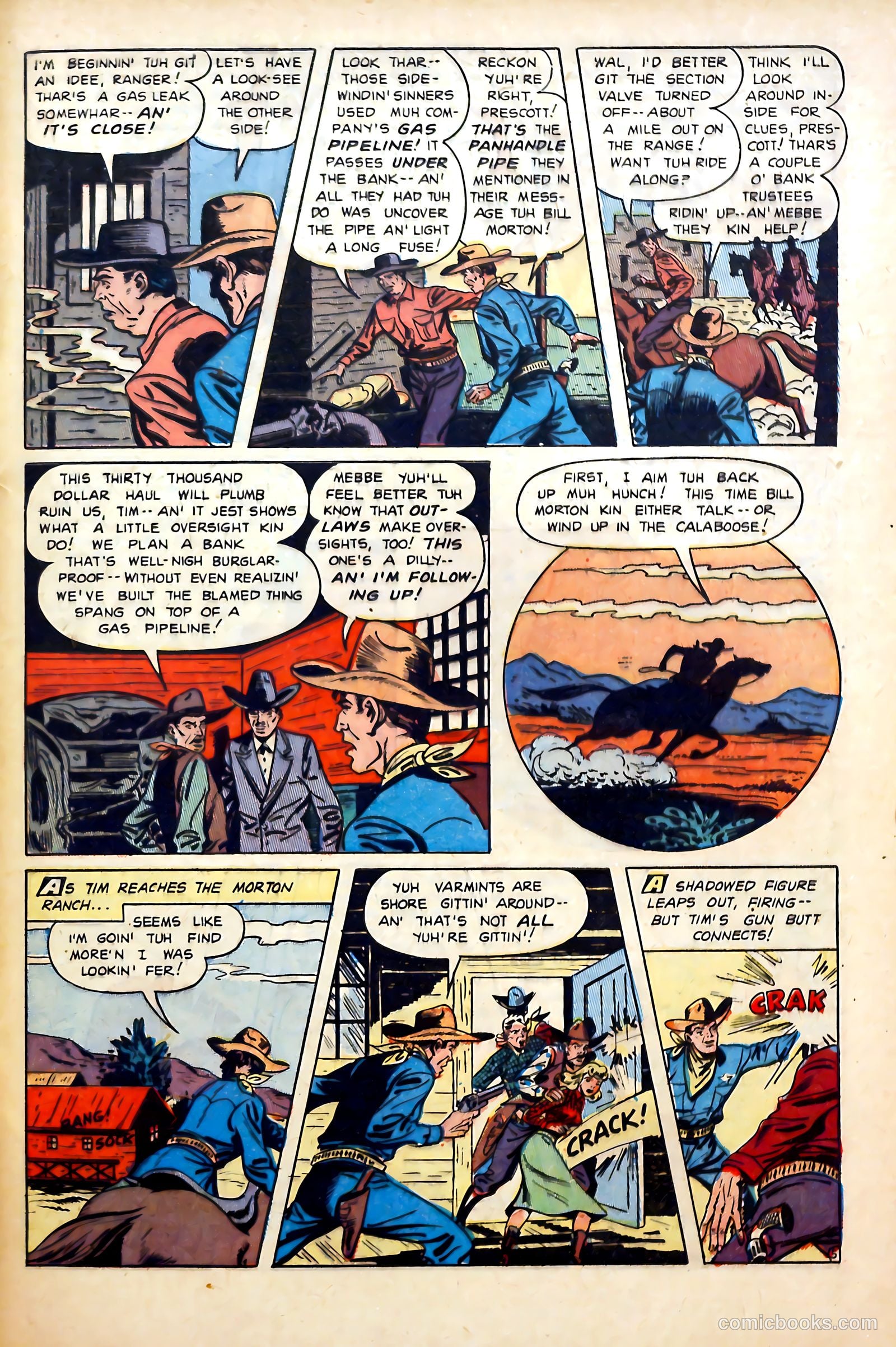 Blazing West #11 (1950) — page 47 of 52