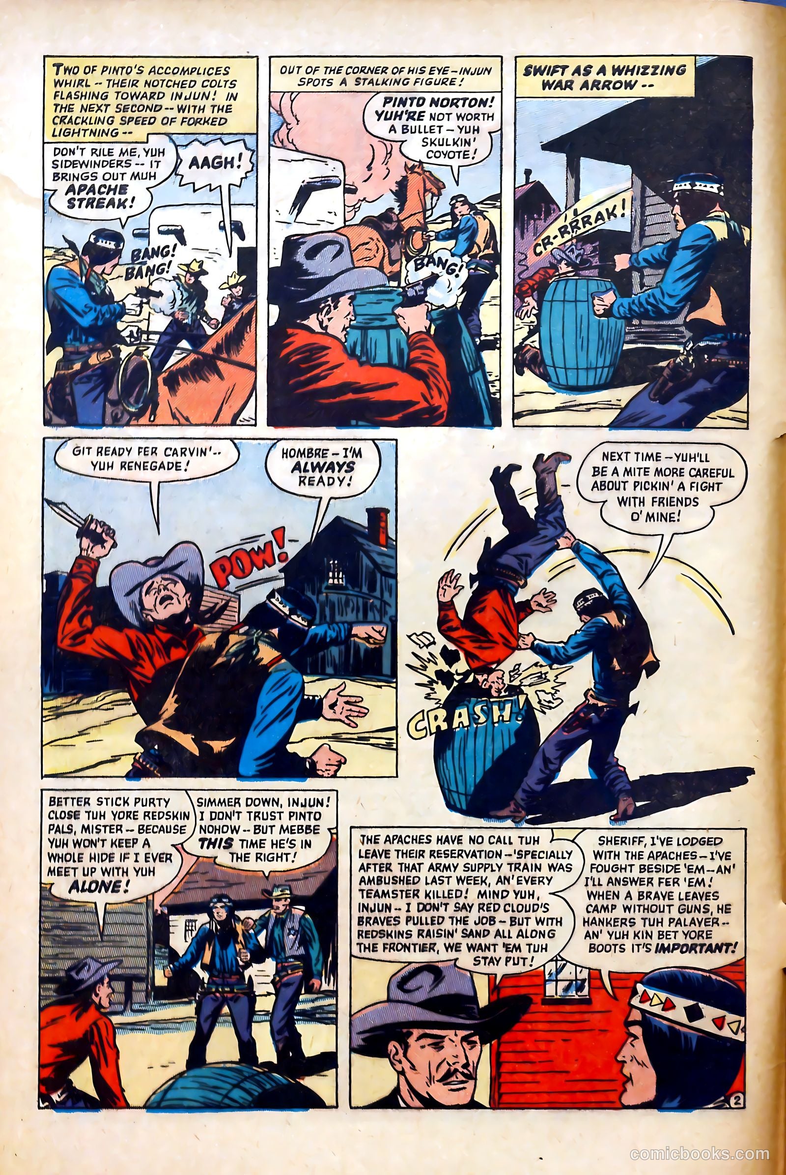 Blazing West #11 (1950) — page 4 of 52