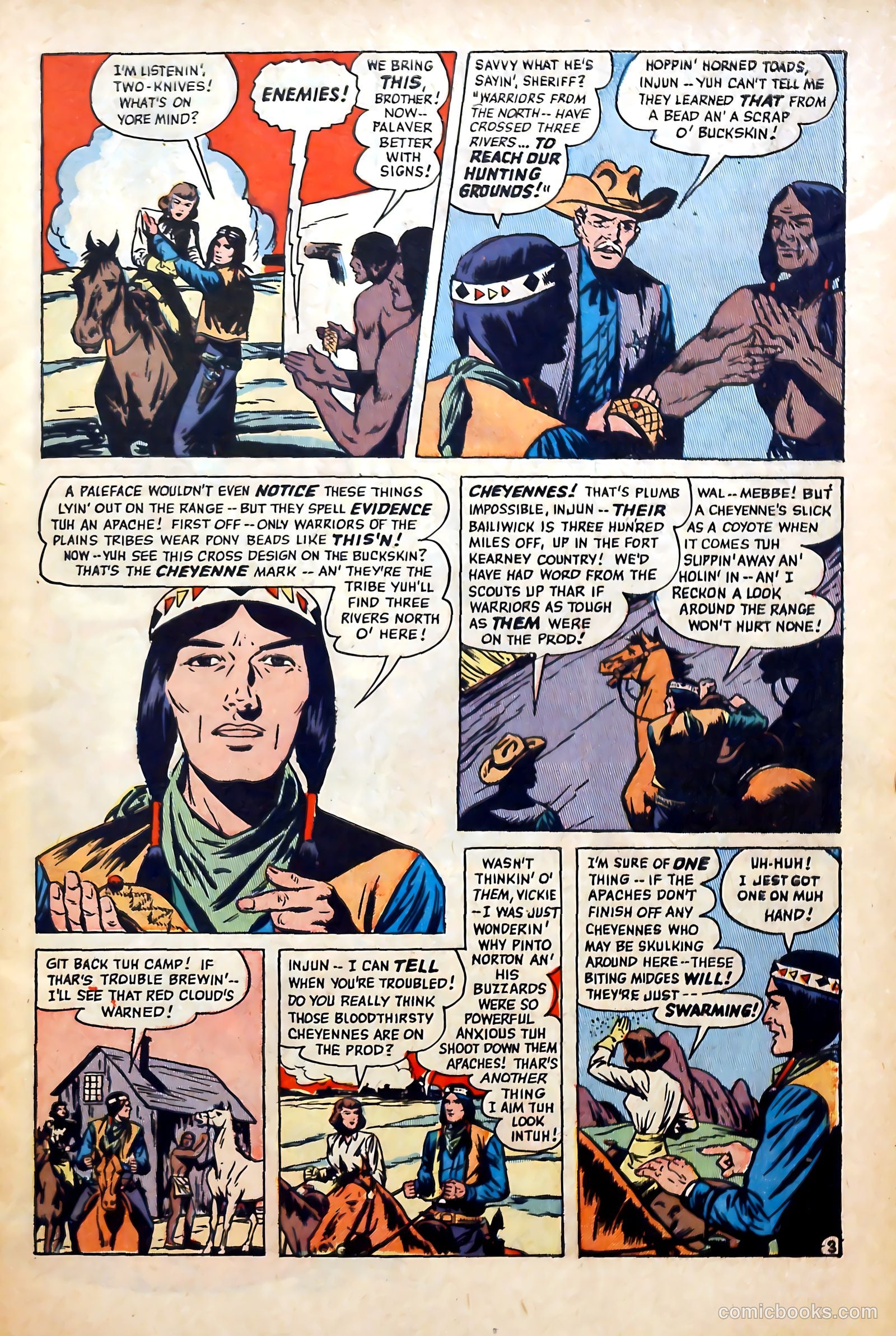 Blazing West #11 (1950) — page 5 of 52