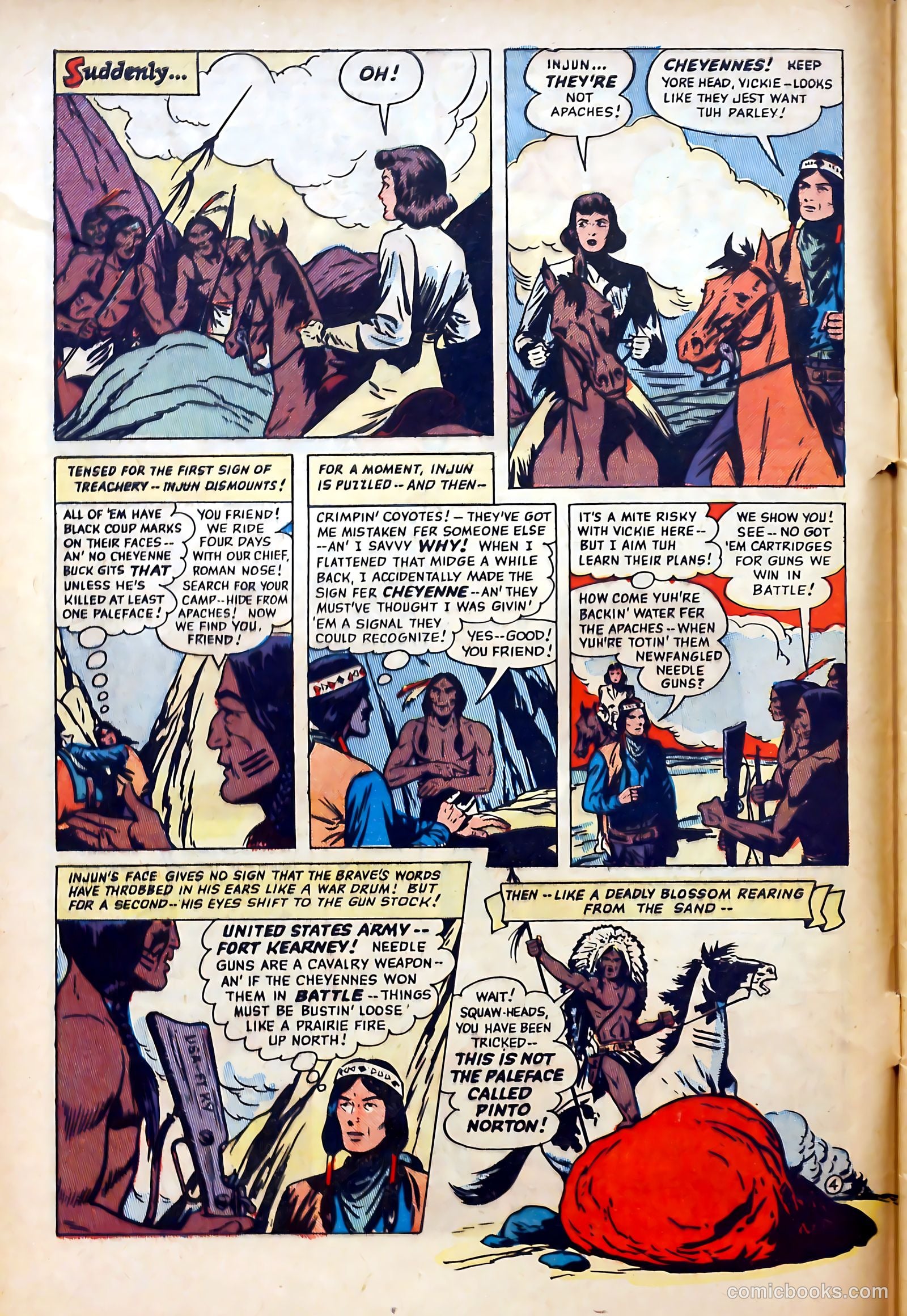 Blazing West #11 (1950) — page 6 of 52