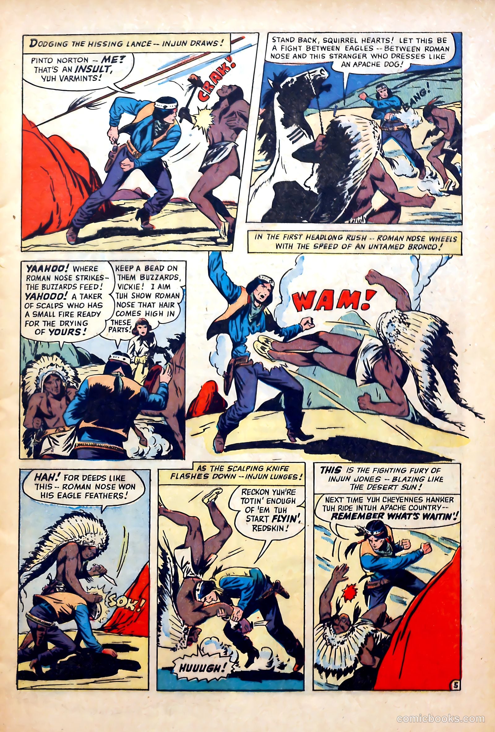 Blazing West #11 (1950) — page 7 of 52