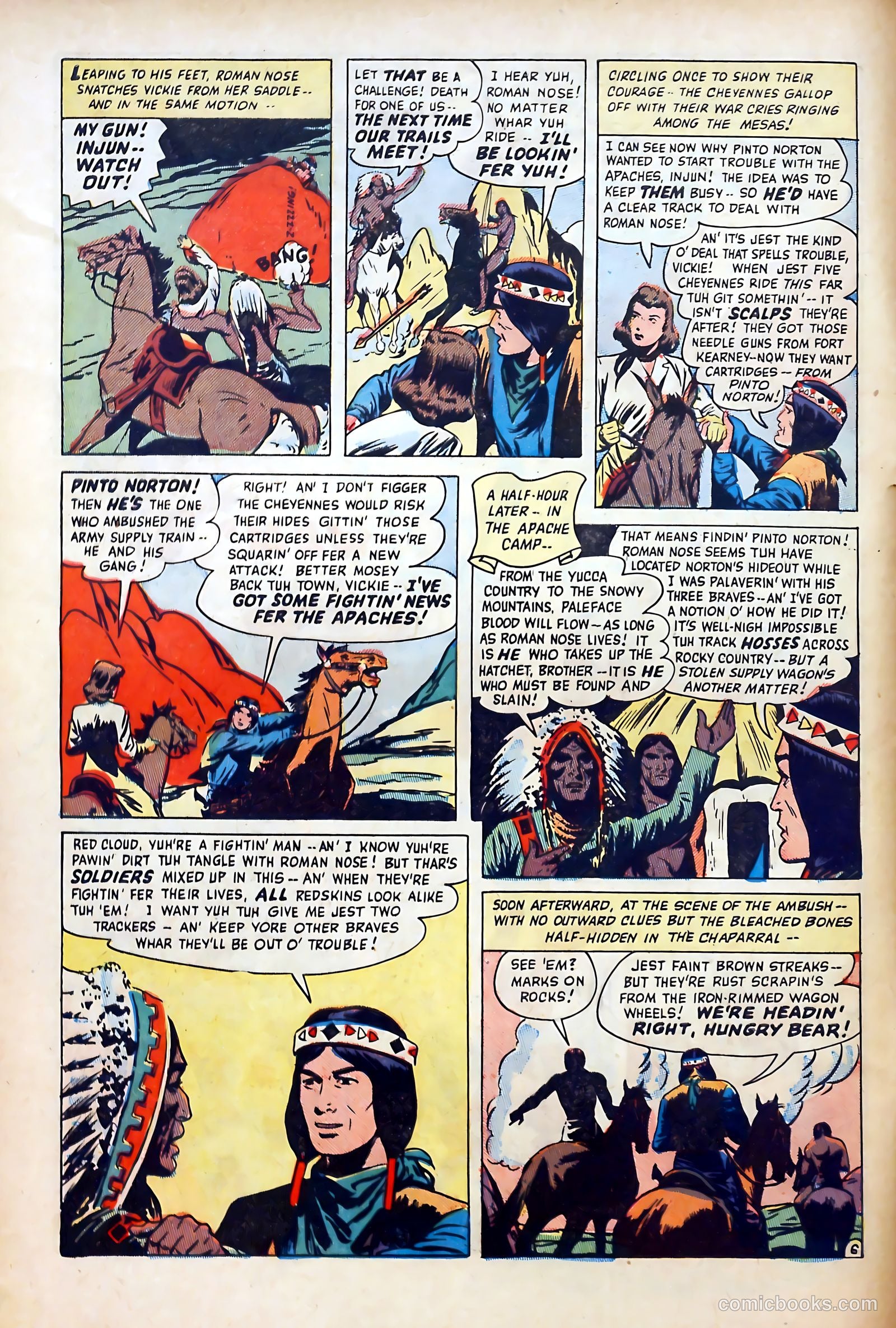 Blazing West #11 (1950) — page 8 of 52