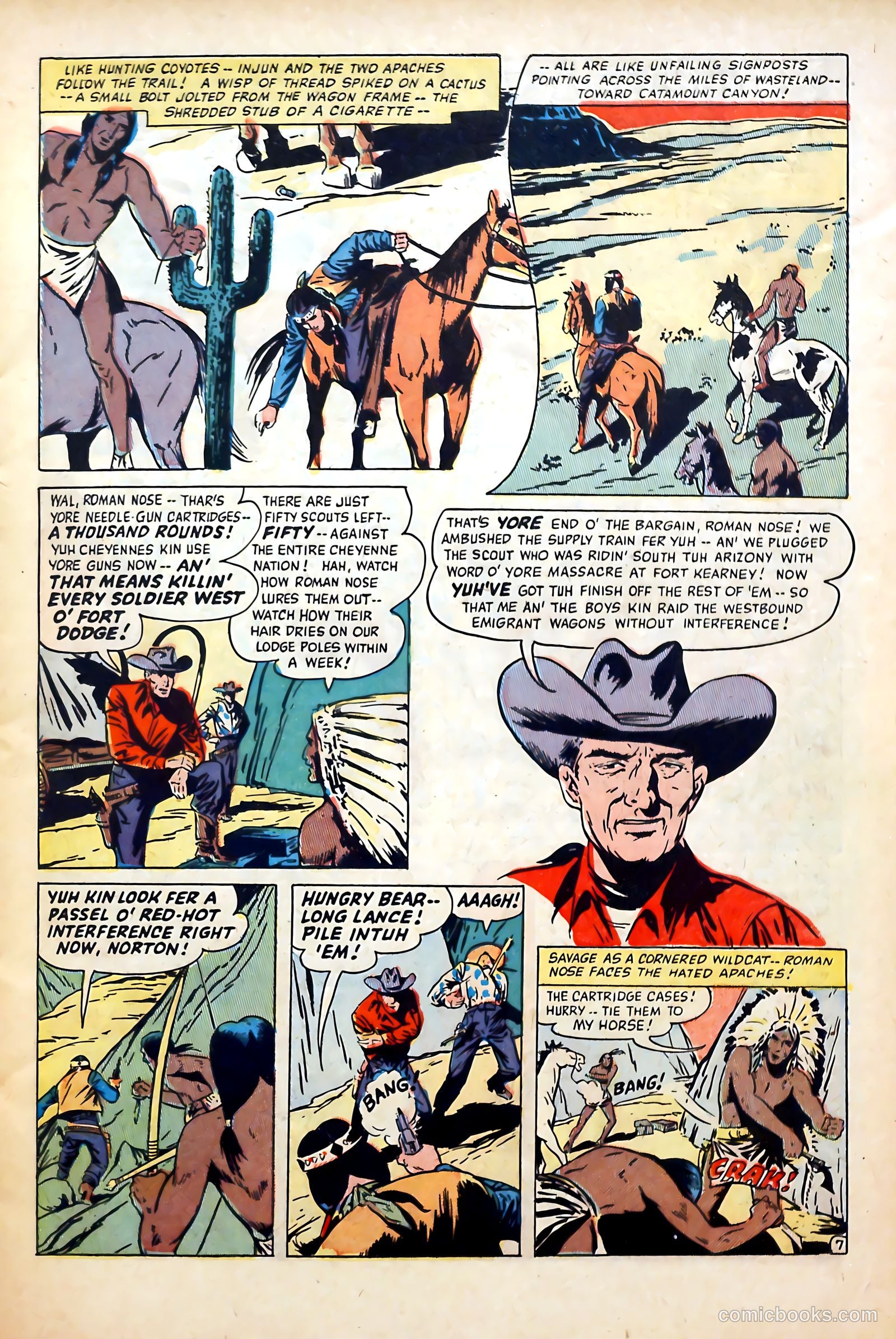 Blazing West #11 (1950) — page 9 of 52