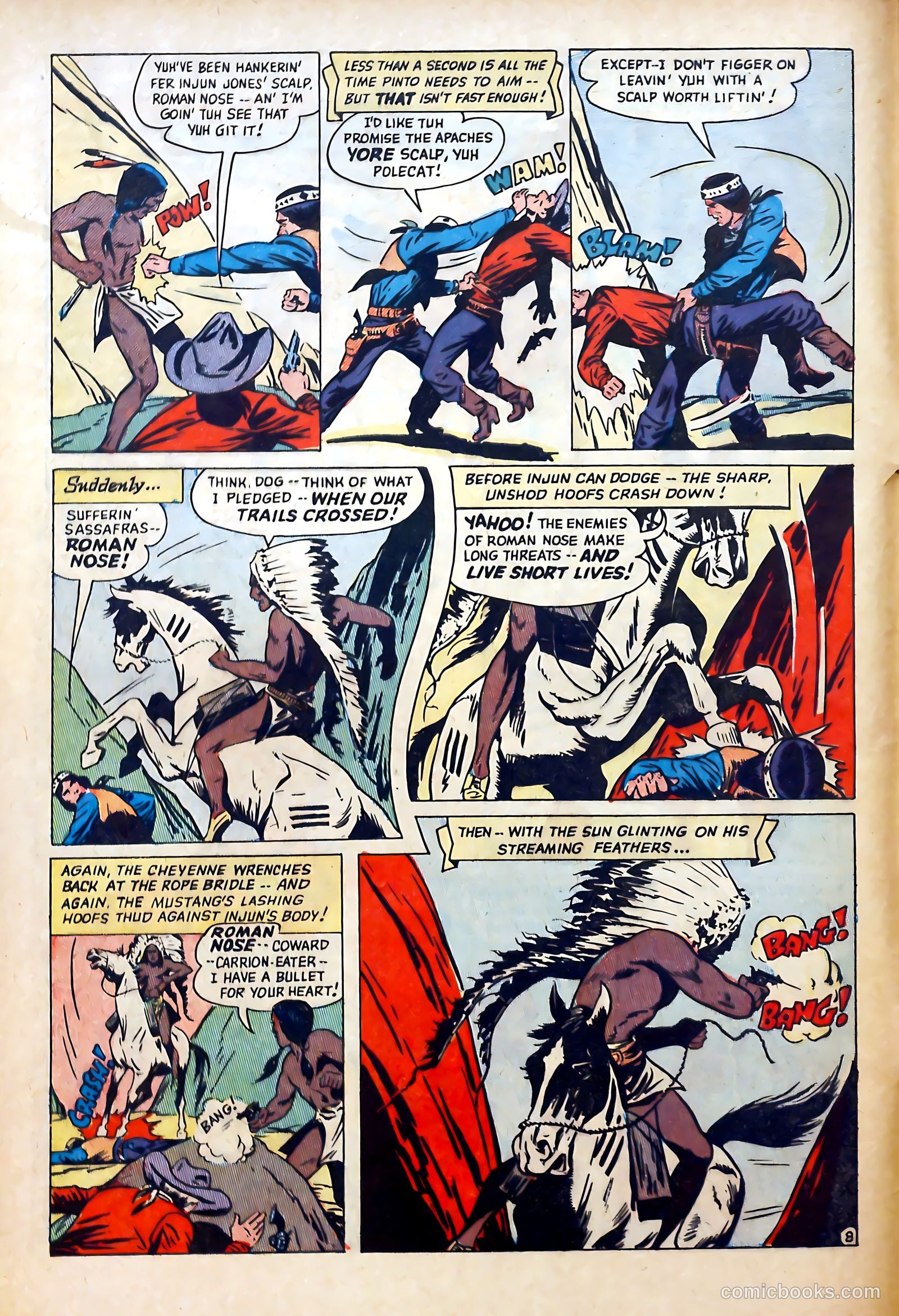 Blazing West #11 (1950) — page 10 of 52